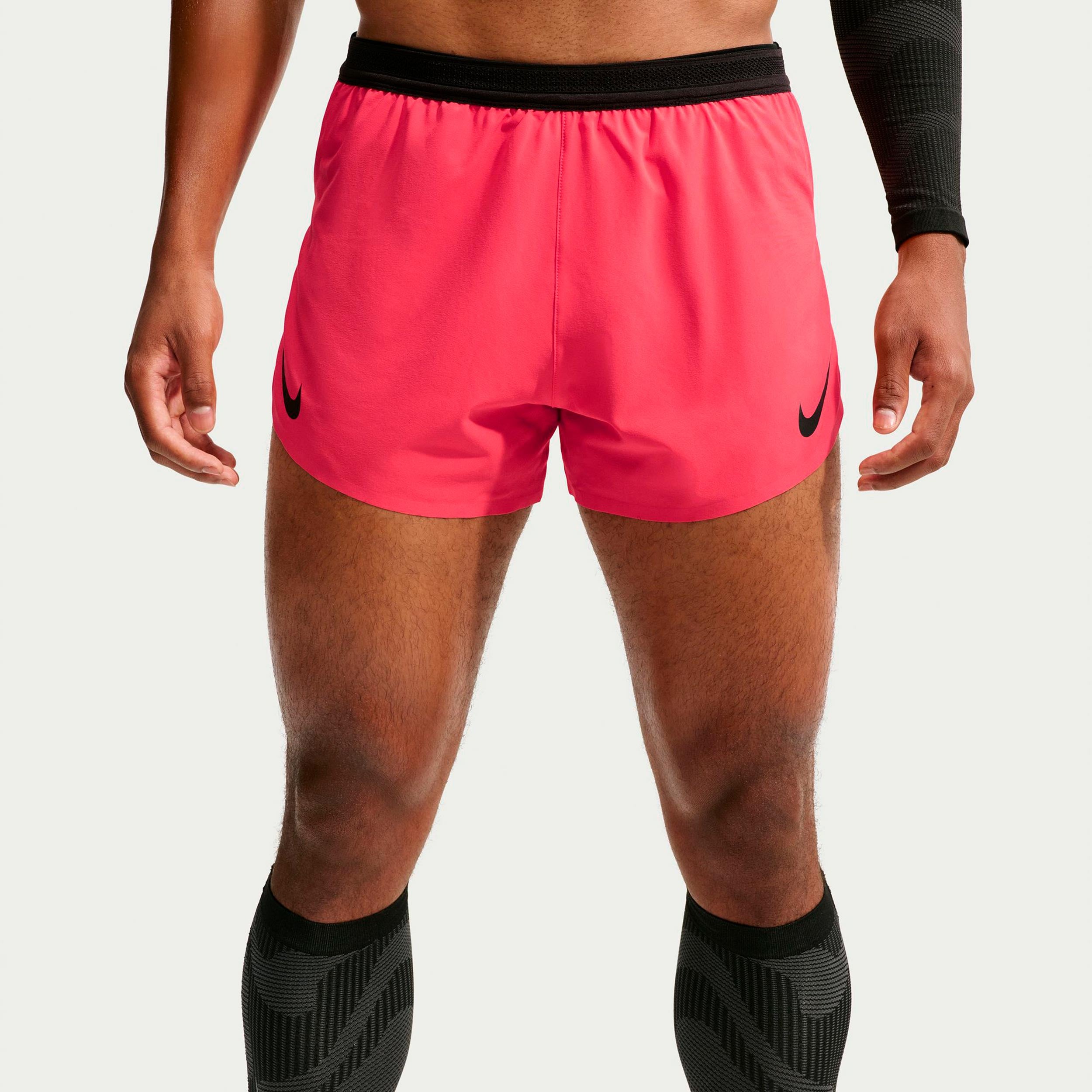 Nike AeroSwift  Bežecké šortky Muži - červená, černá