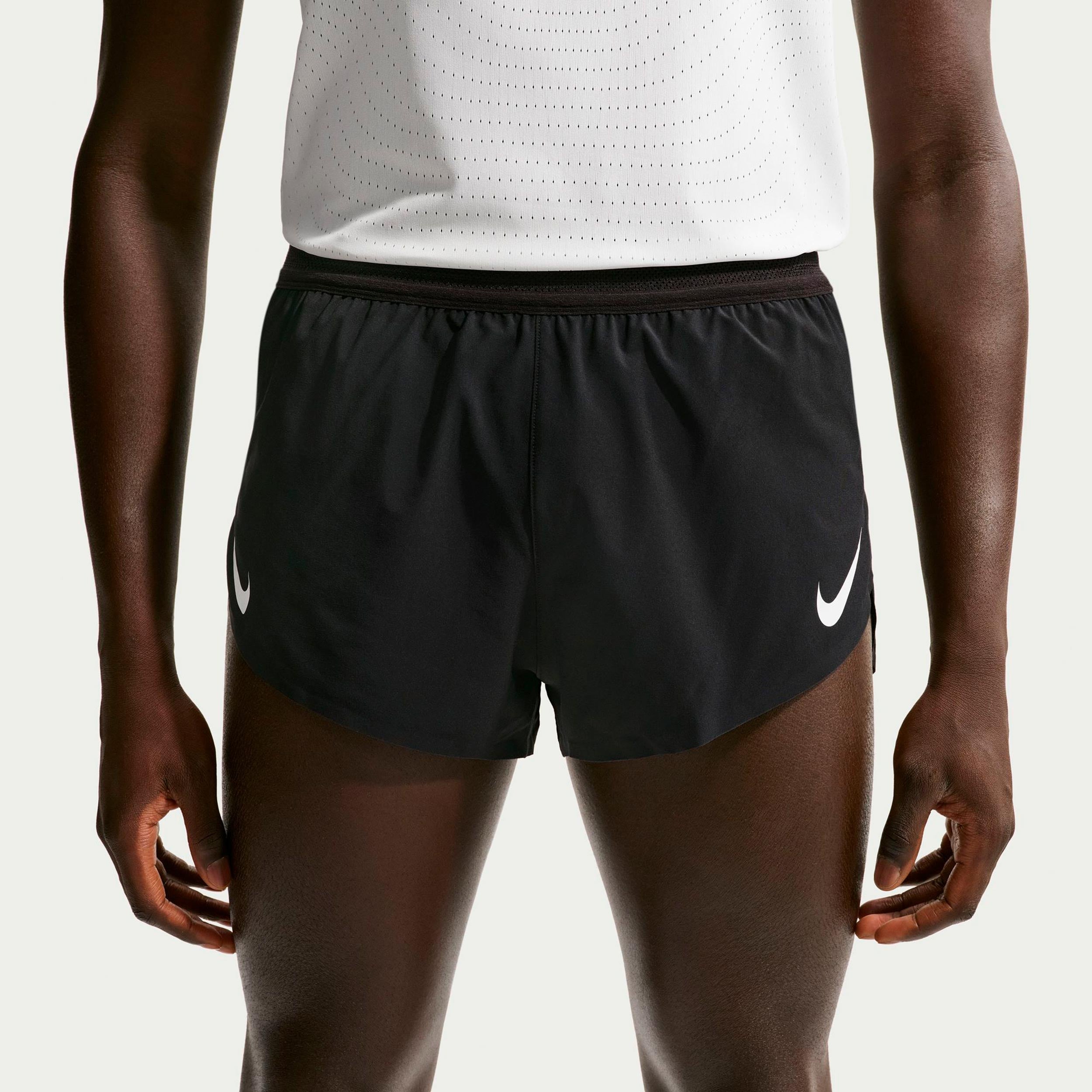 Nike AeroSwift Bežecké šortky Muži - černá, bílá