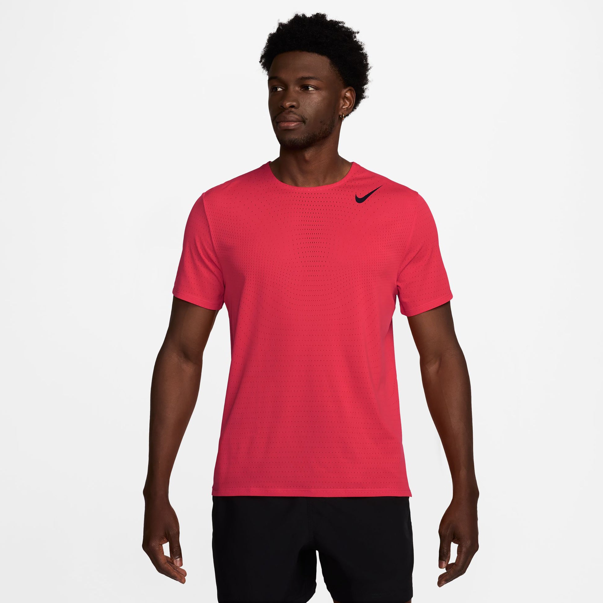 Nike AeroSwift  Bežecké tričko Muži - červená, černá