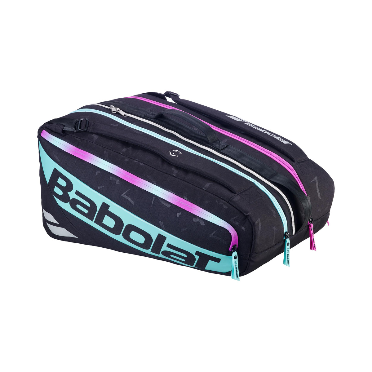 Babolat Pro Padel Juan Lebron Taška na padelovou raketu - černá, vícebarevné