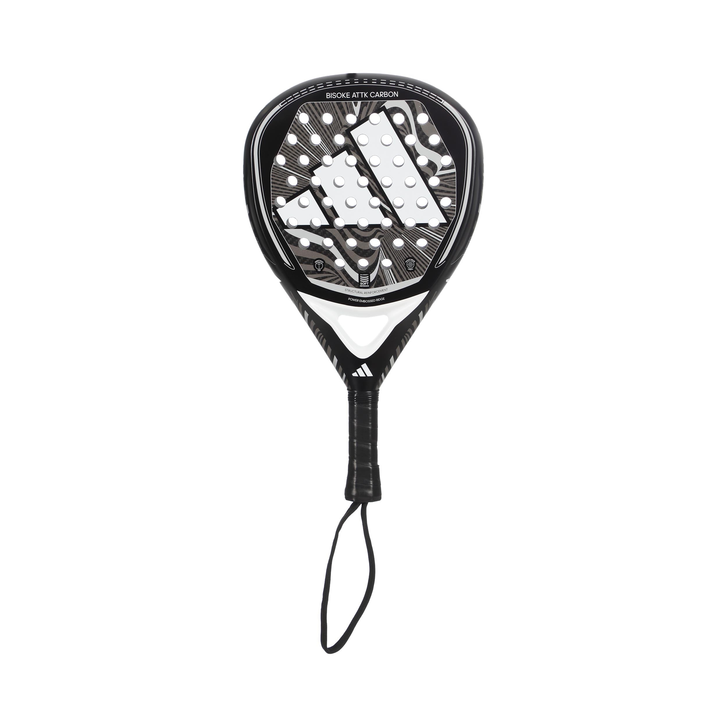 adidas Bisoke Attk Carbon Padelová raketa