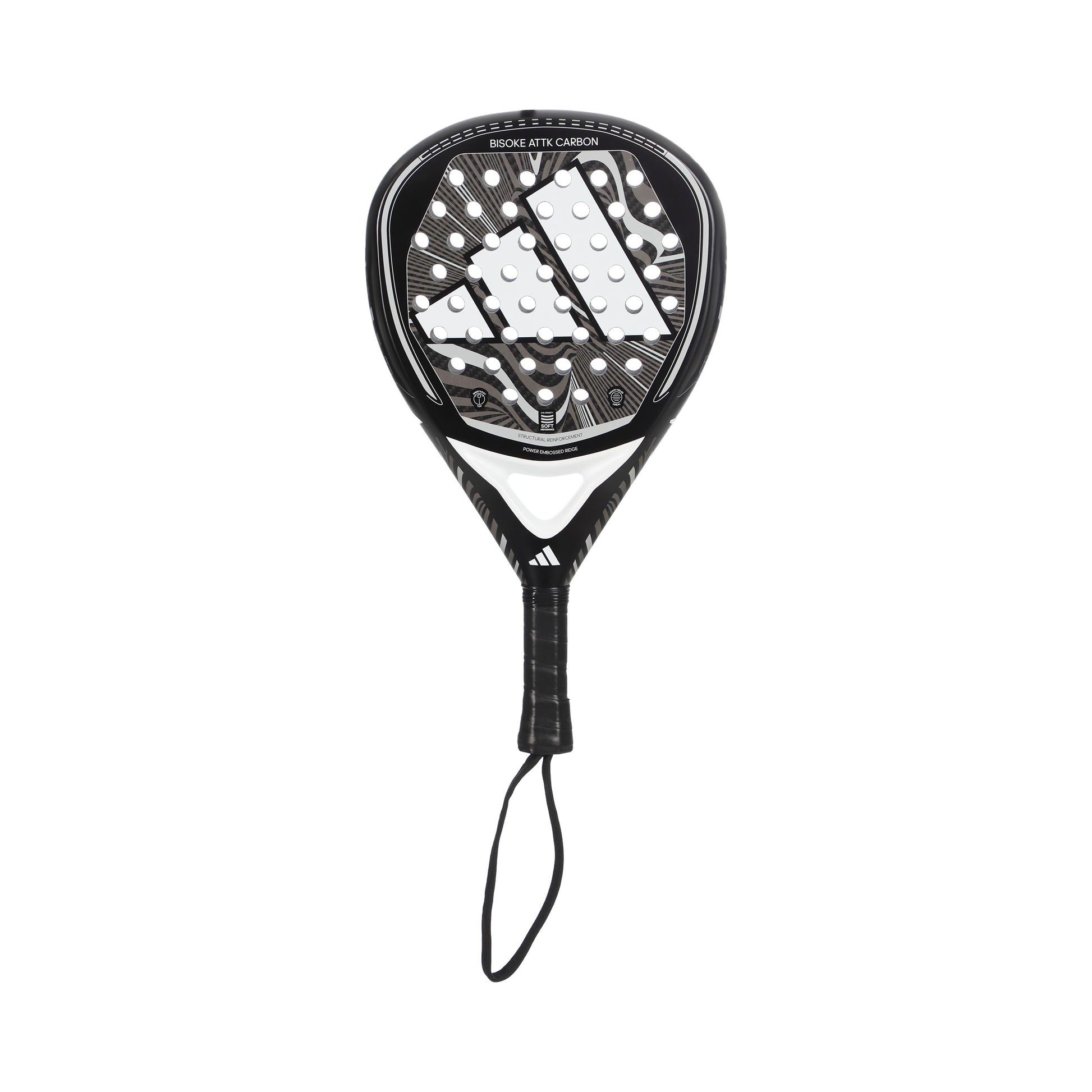 adidas Bisoke Attk Carbon Padelová raketa