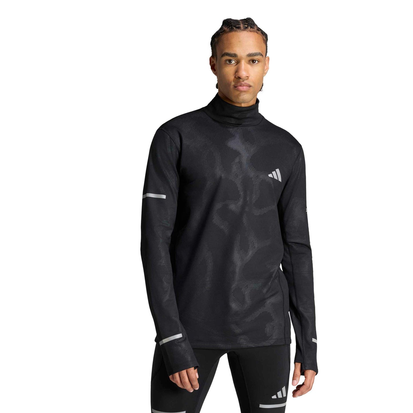 adidas adi365 Warm Bežecké tričko Muži - černá