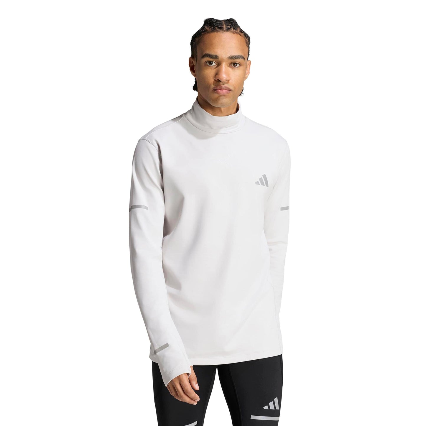 adidas adi365 Warm Bežecké tričko Muži - šedá