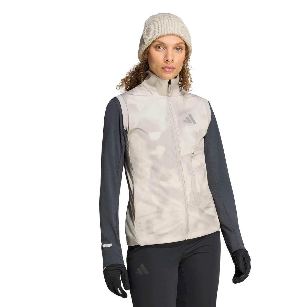adidas Terrex XPR  Běžecké vesty Dámy - béžová