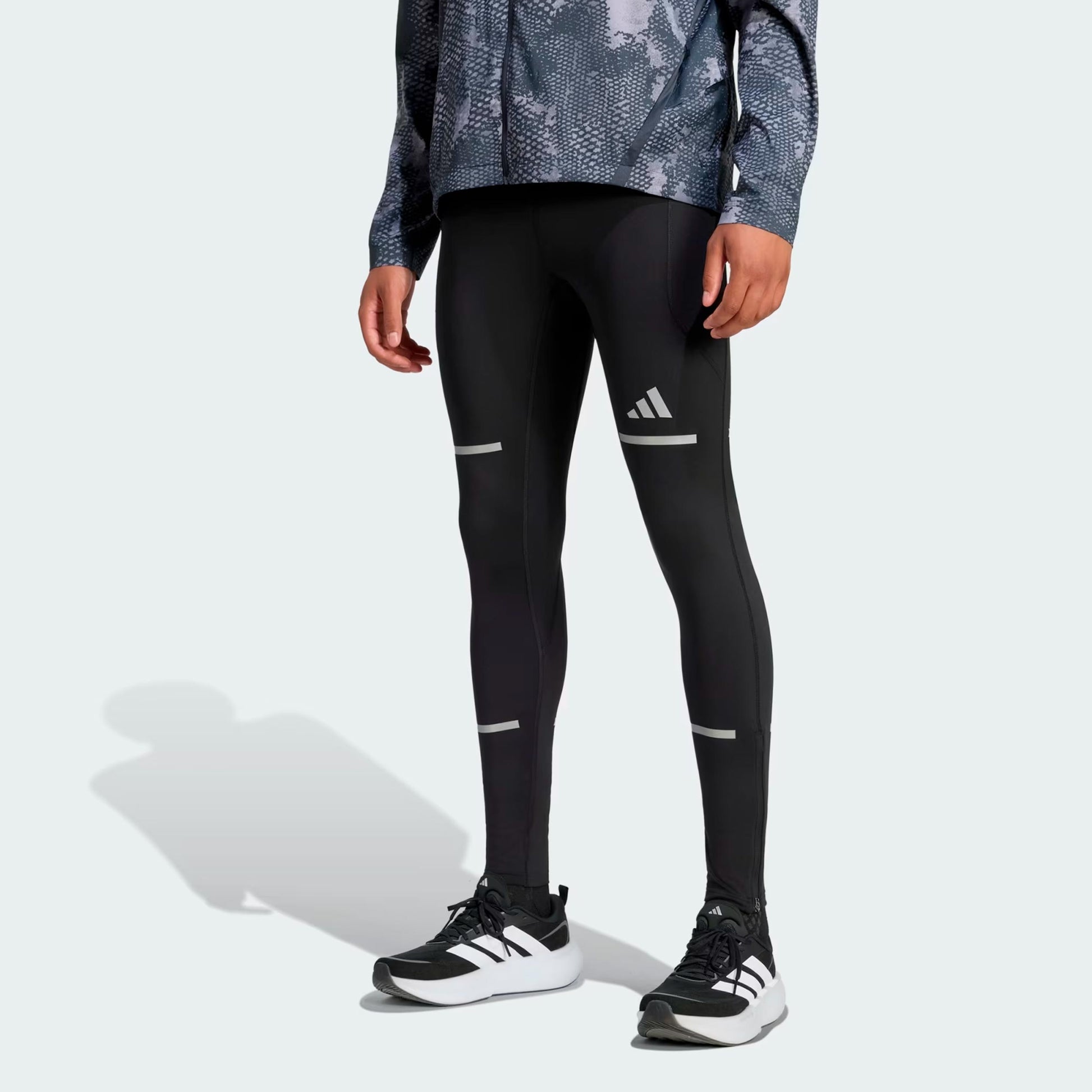 adidas adi365 Warm Bežecké pančuchy Muži - černá