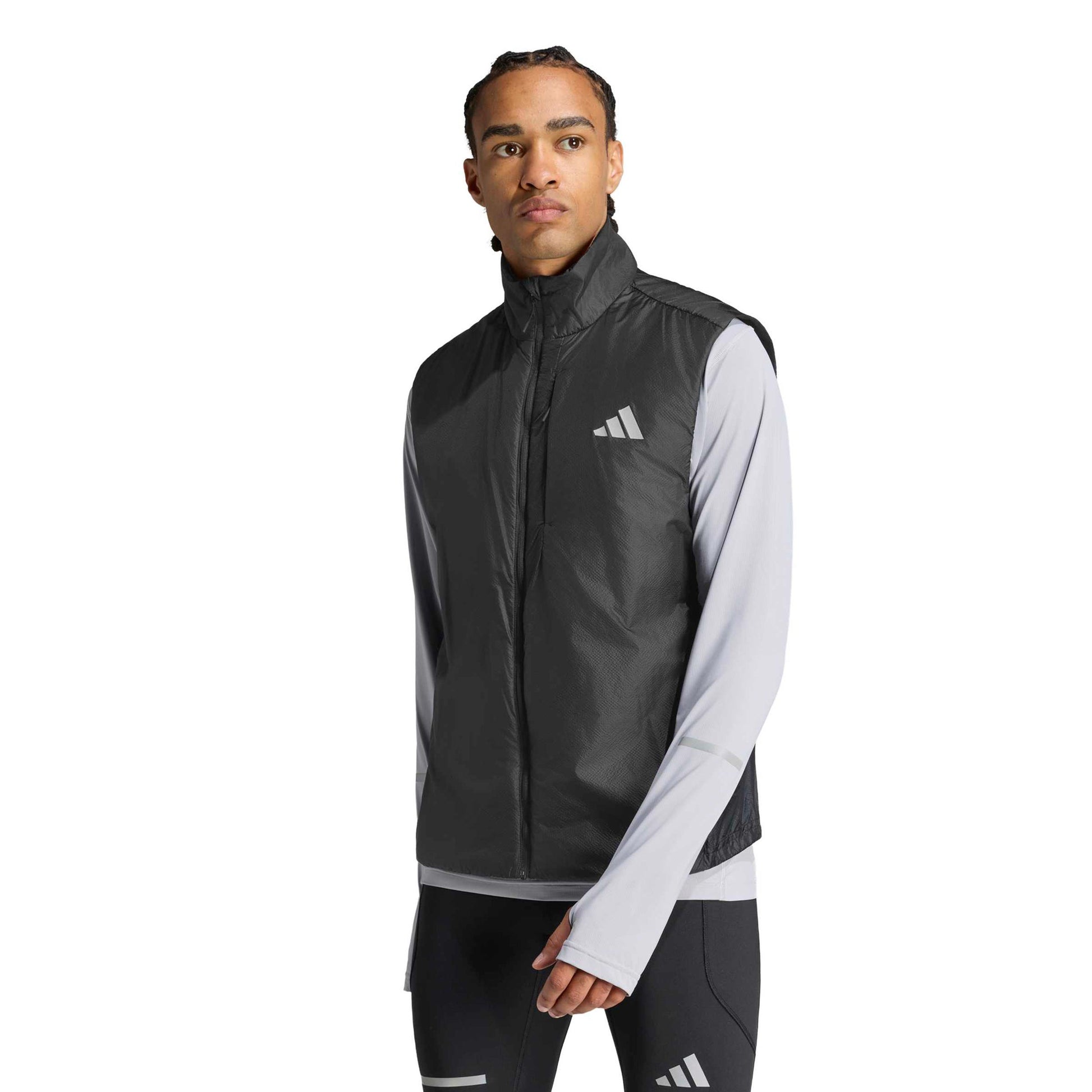 adidas adi365 Warm Běžecké vesty Muži - černá