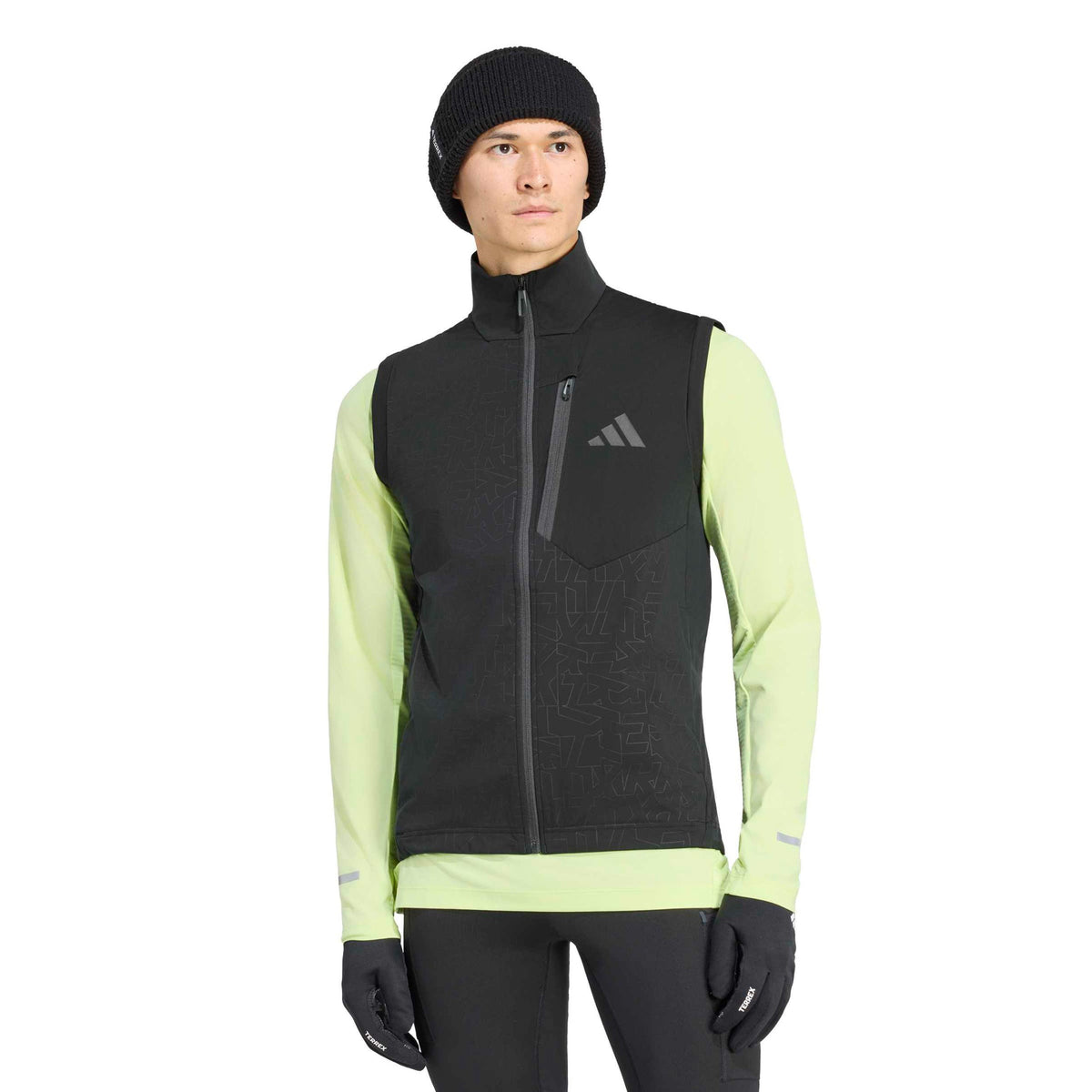adidas Terrex XPR Softshell Běžecké vesty Muži - černá