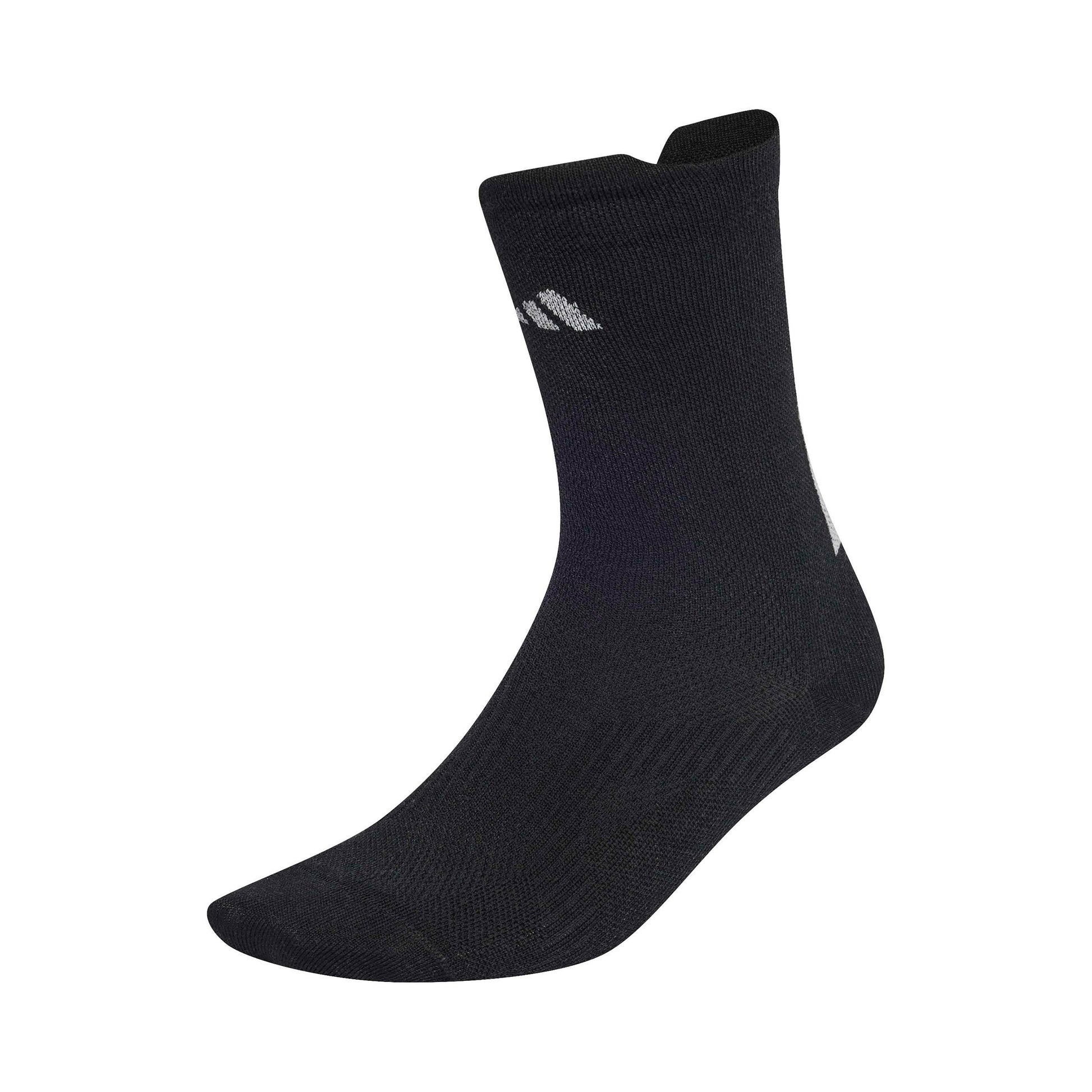 adidas Run Reflective Crew Running socks Unisex - černá