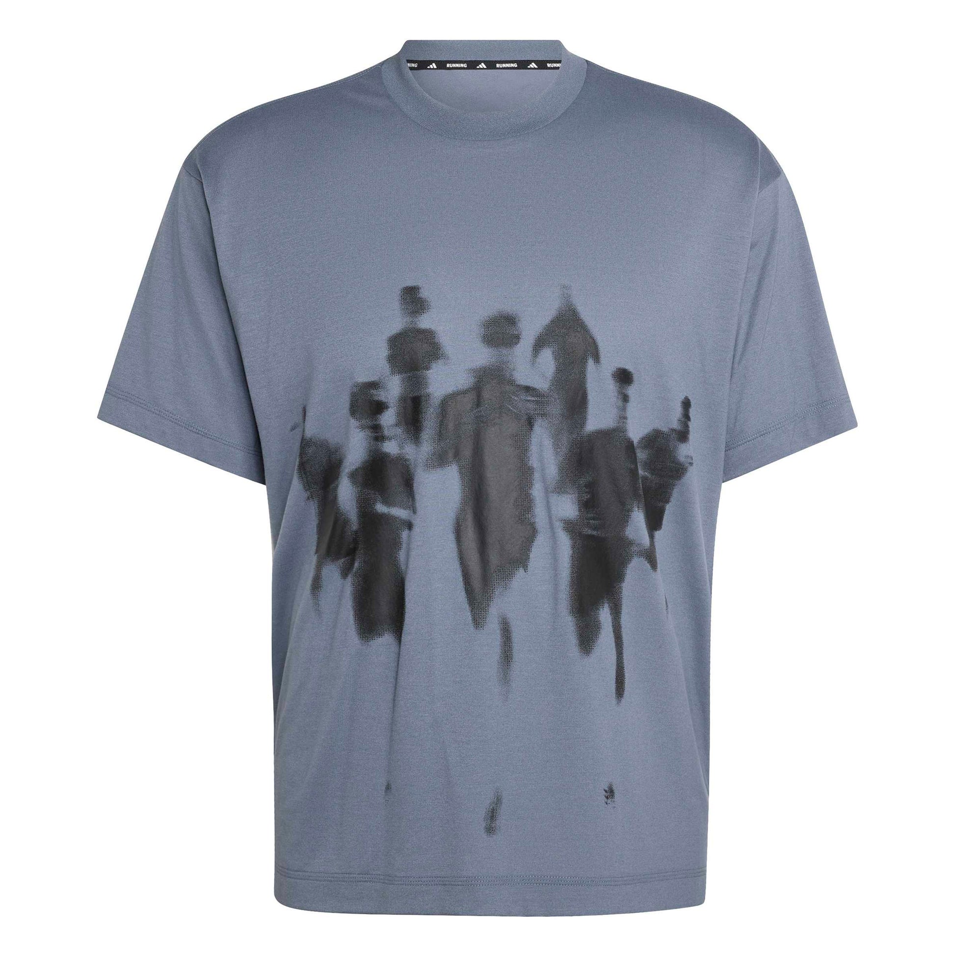 adidas adi365 Bežecké tričko Unisex - modro-šedá