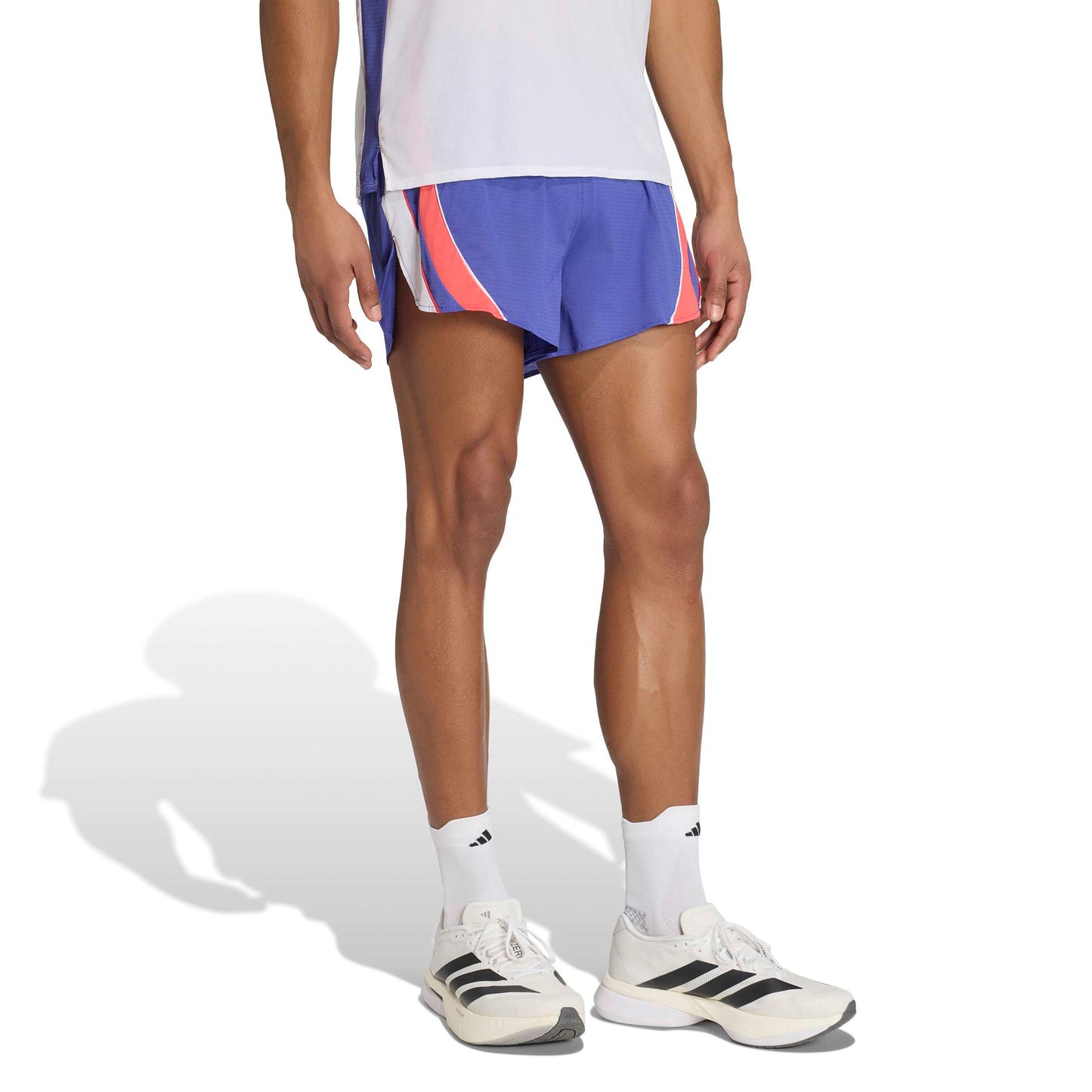 adidas adizero Archive Bežecké šortky Muži - modrá, červená