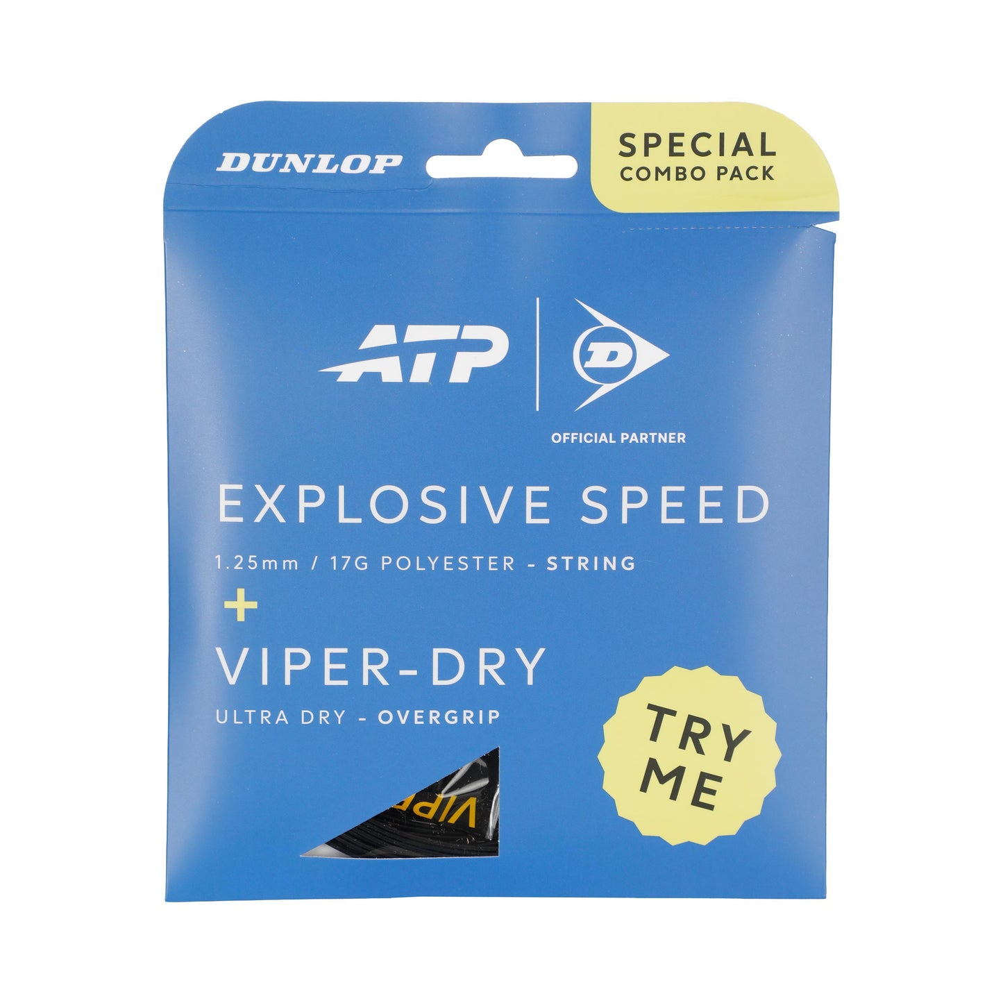 Dunlop Explosive Speed Výpletová sada 12m - černá