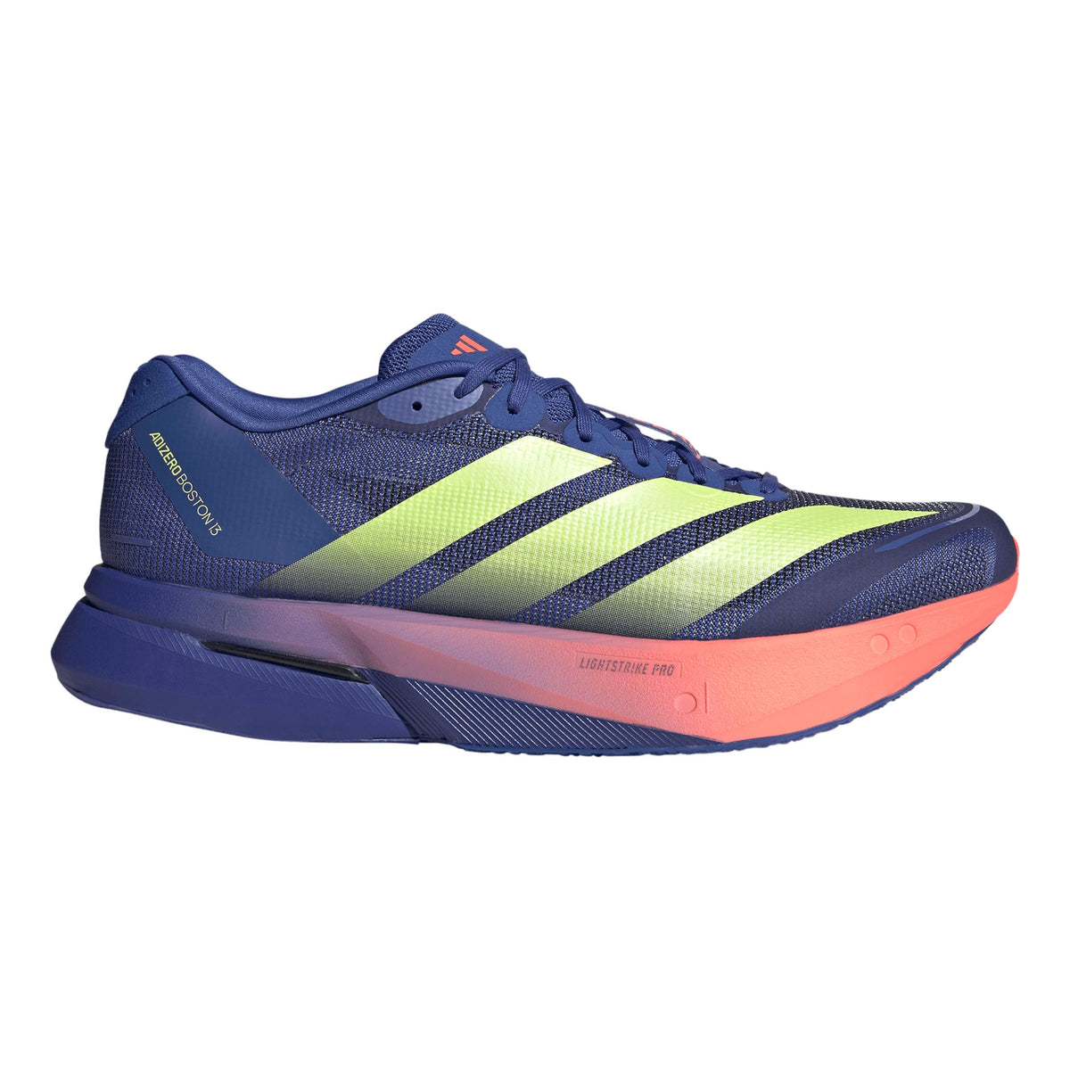 adidas adizero Boston 13 Berlin Závodní obuv Muži - modrá, žlutá