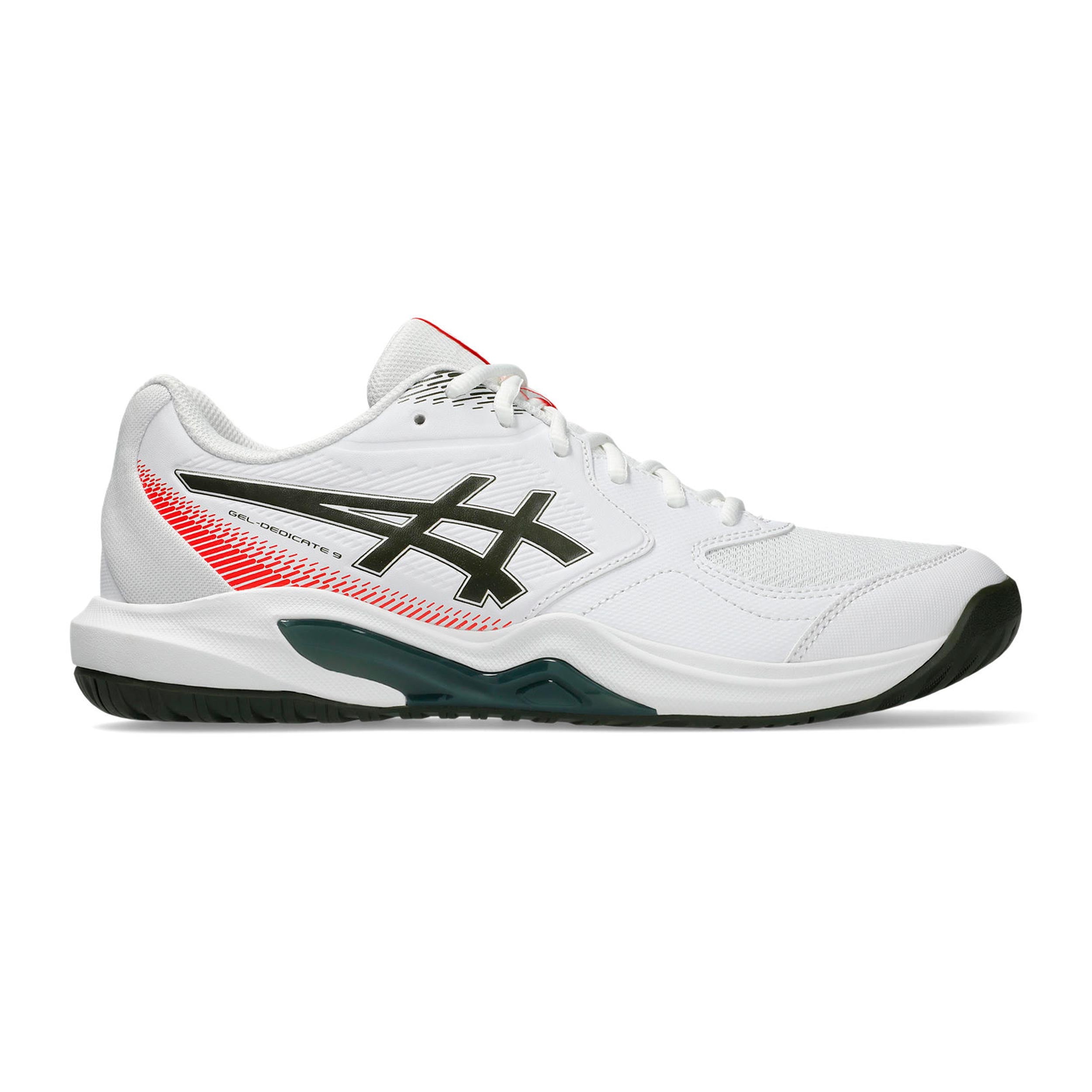 ASICS Gel-Dedicate 9 Obuv na všechny povrchy Muži - bílá, petrolejová
