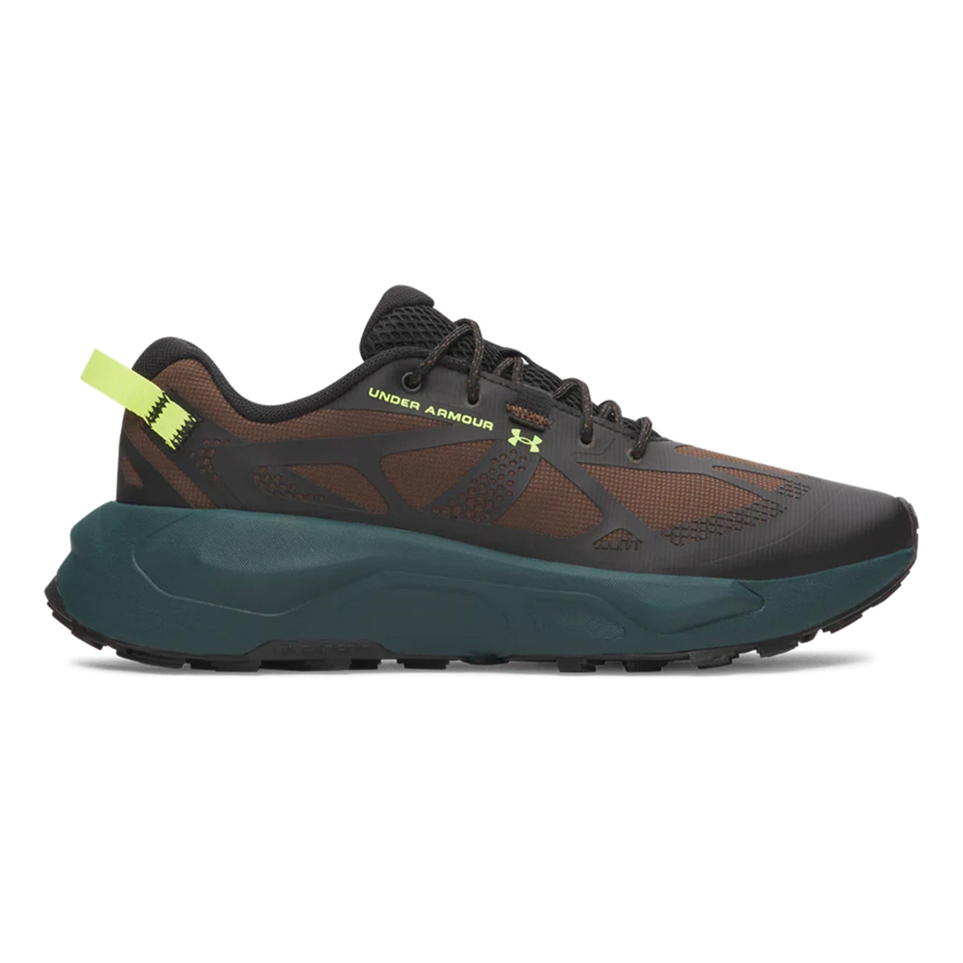 Under Armour Charged Bandit TR 4 Obuv pro měkčí povrch,žádný asfalt Muži - hnědá, zelená