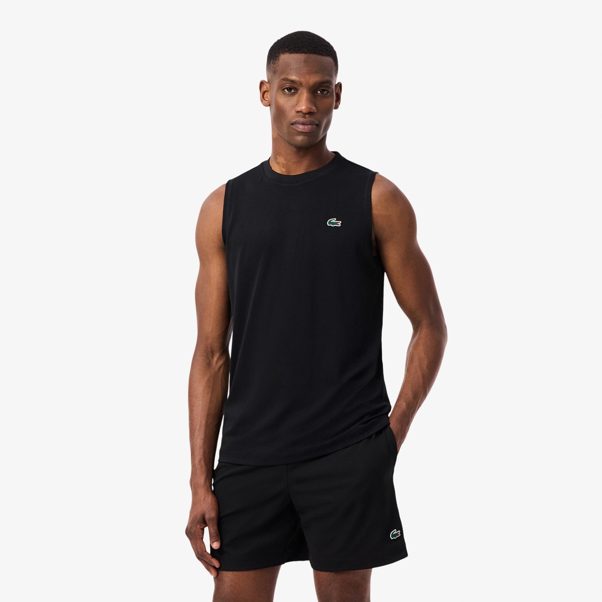 Lacoste Sportovní tílko Muži - černá