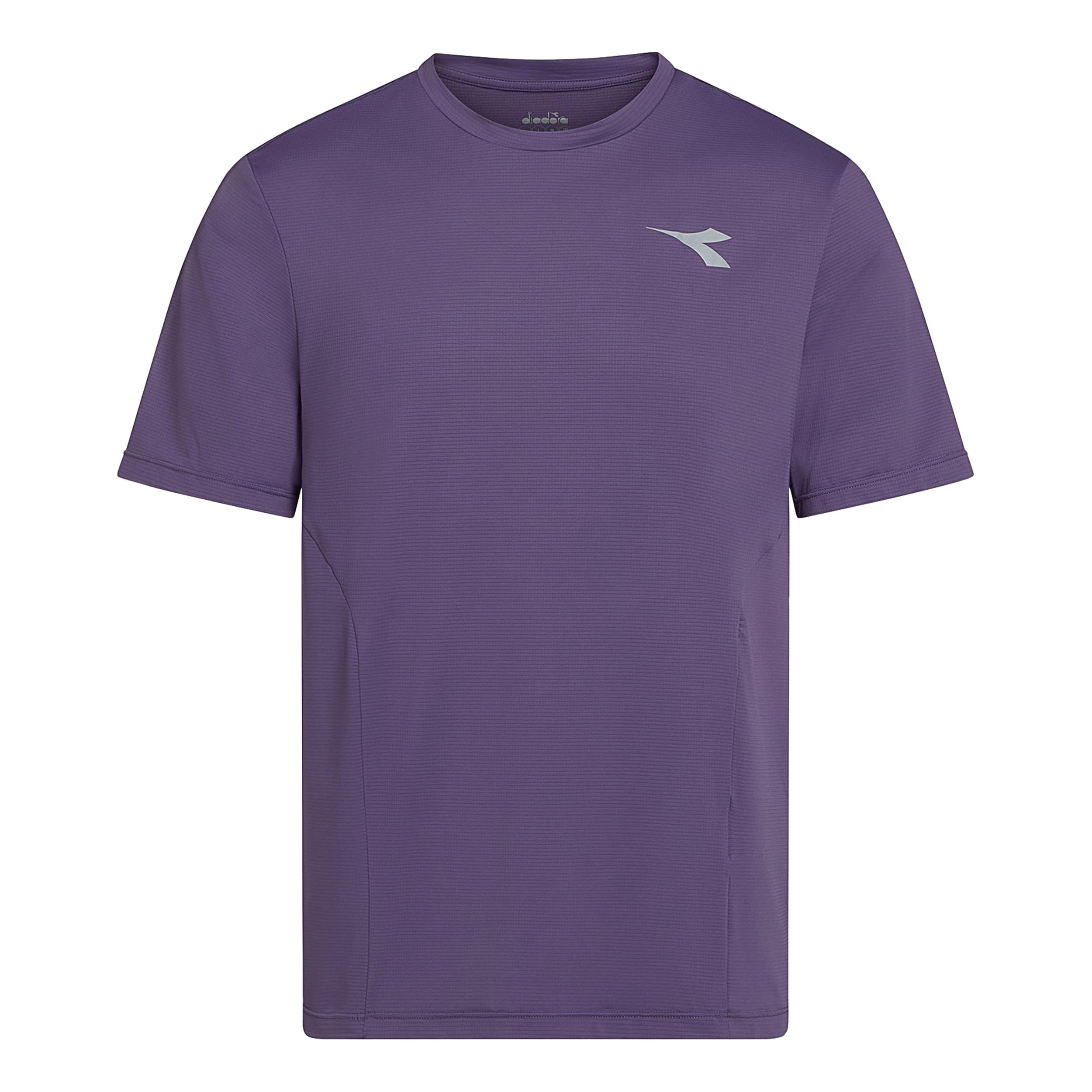 Diadora Tech Tričko Muži - fialová