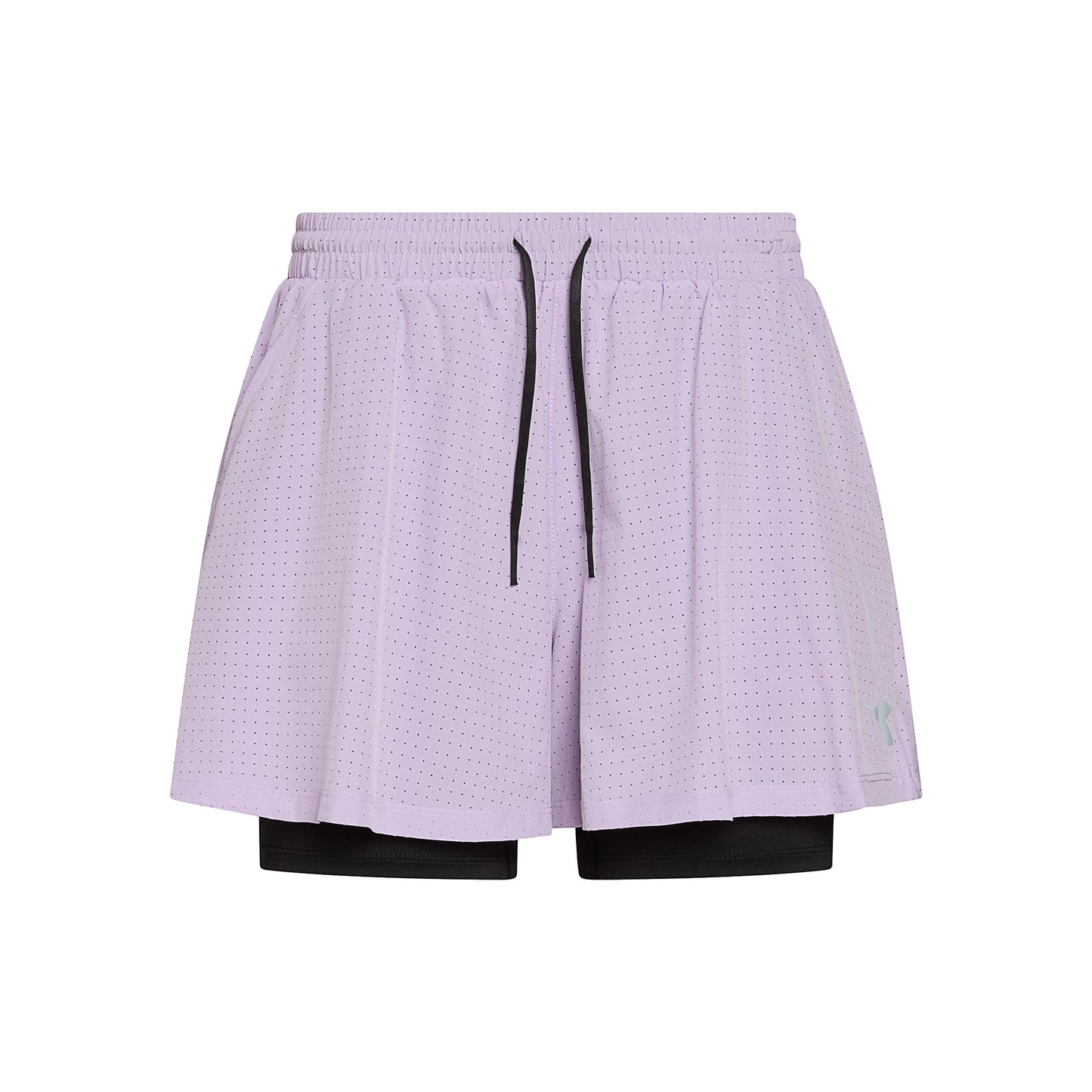Diadora 2in1 Šortky Dámy - šeříková