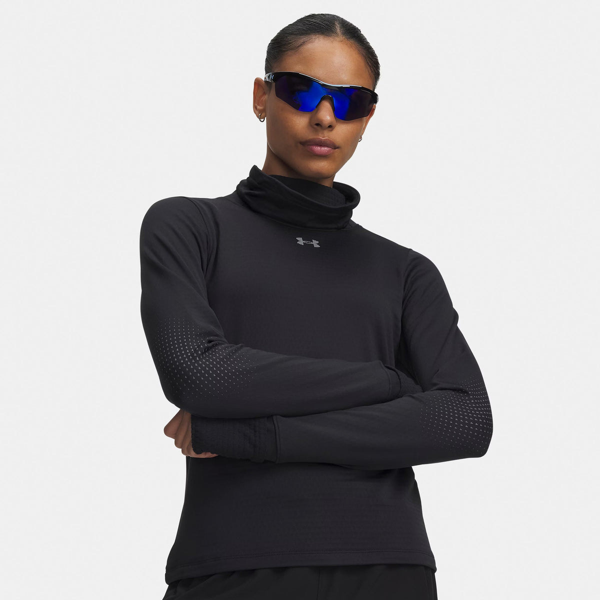 Under Armour Velociti ColdWeather Layer  Bežecké tričko Dámy - černá