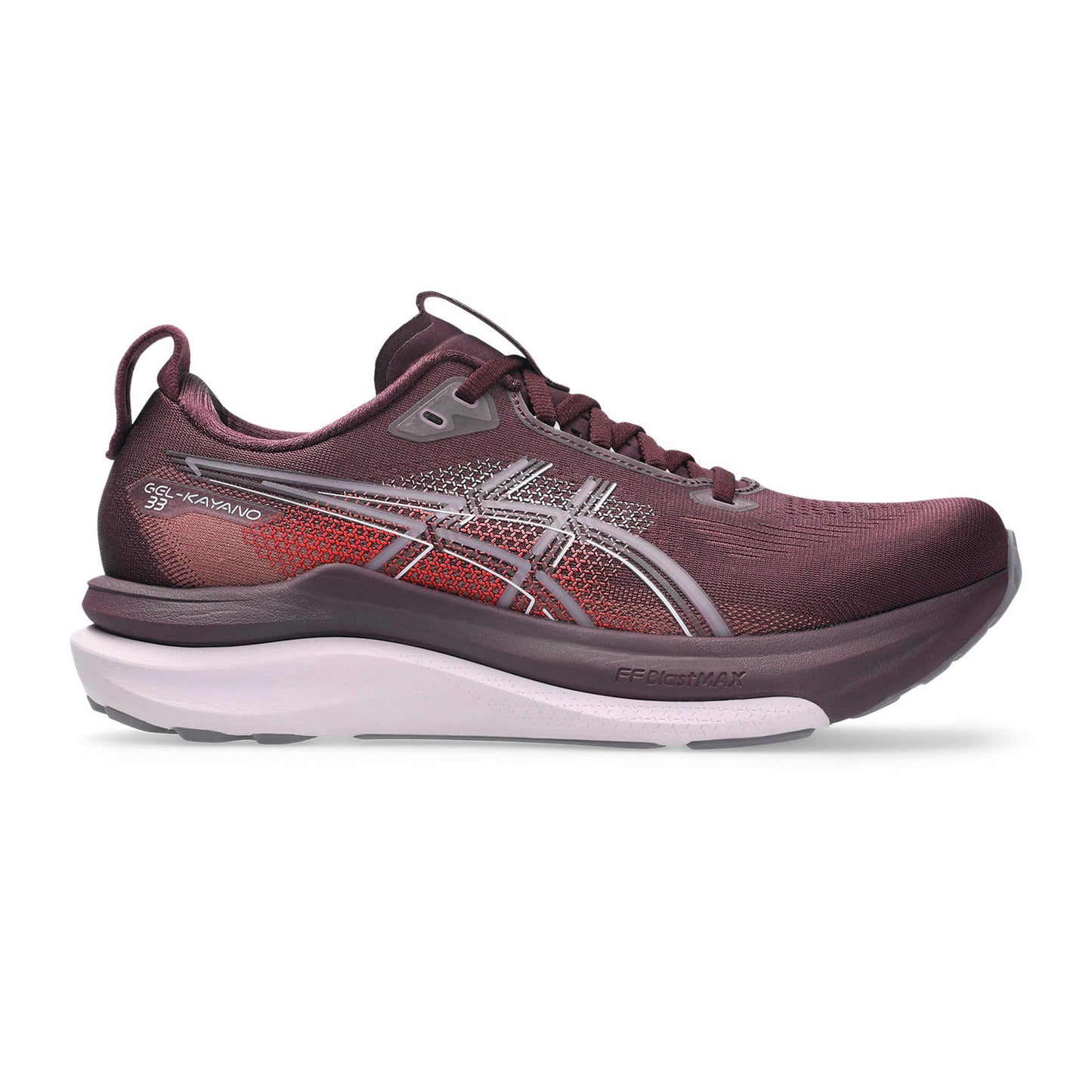 ASICS GEL-KAYANO 33 Stabilní obuv Dámy - červené víno, lila
