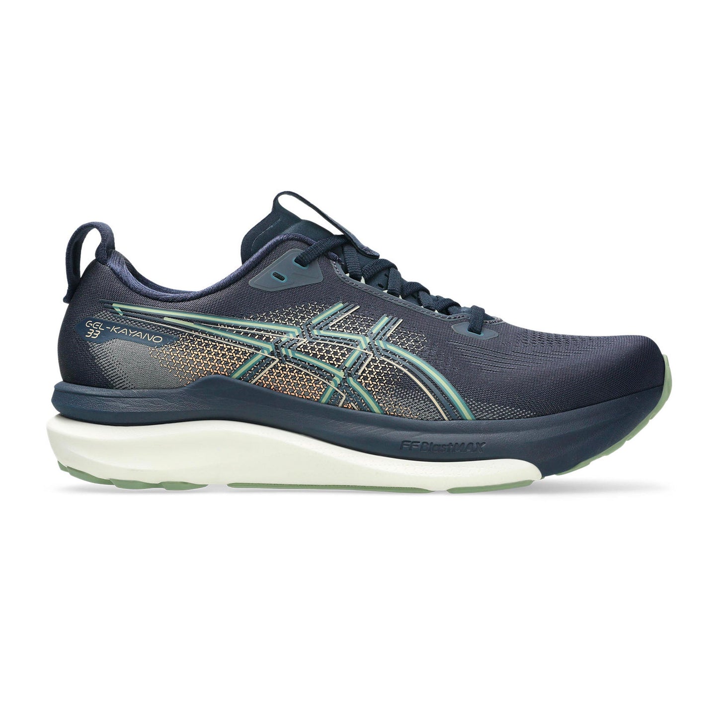 ASICS GEL-KAYANO 33 Stabilní obuv Muži - tmavě modrá, khaki