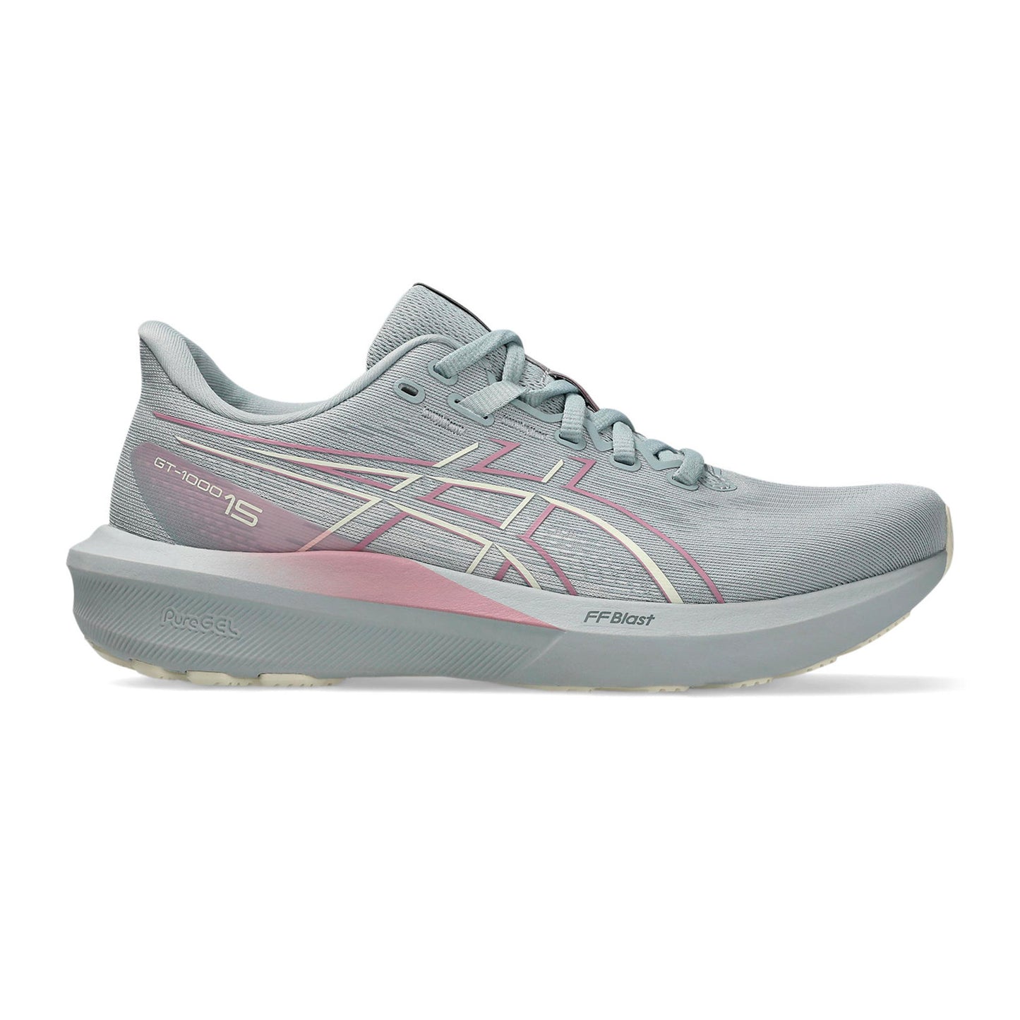 ASICS GT-1000 15 Stabilní obuv Dámy - modro-šedá, krémová