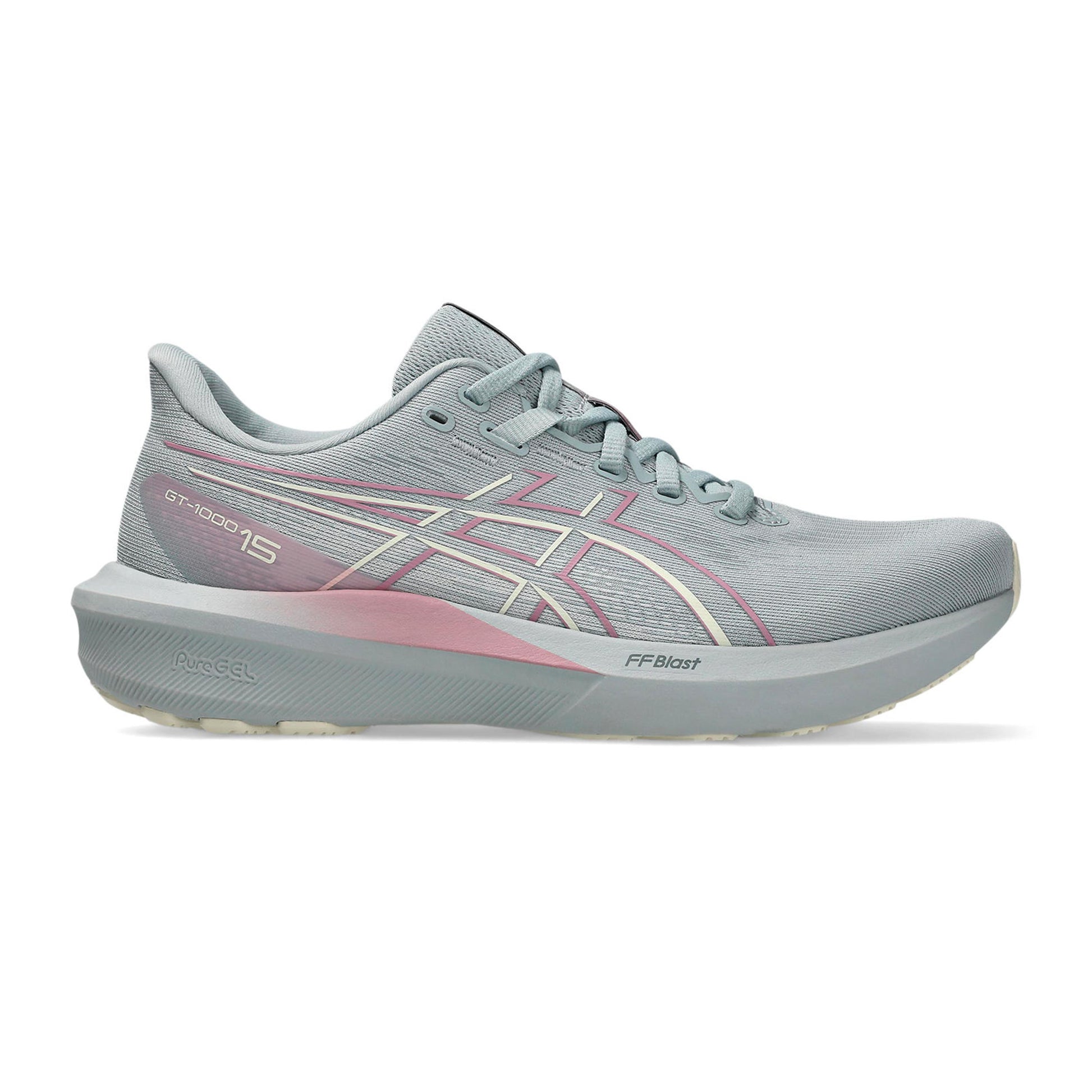 ASICS GT-1000 15 Stabilní obuv Dámy - modro-šedá, krémová