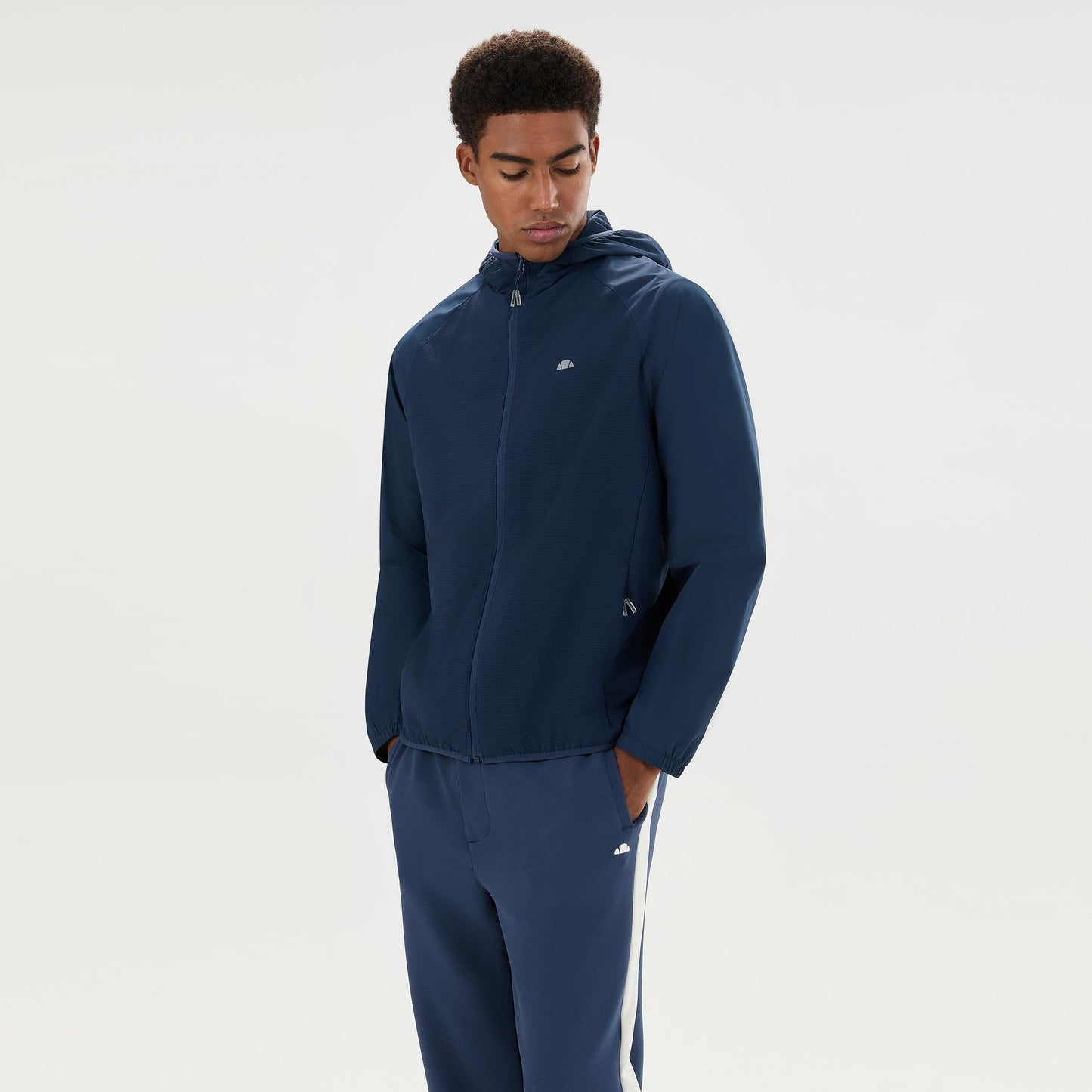 Ellesse Taddeo Fleece Tréninková bunda Muži - tmavě modrá