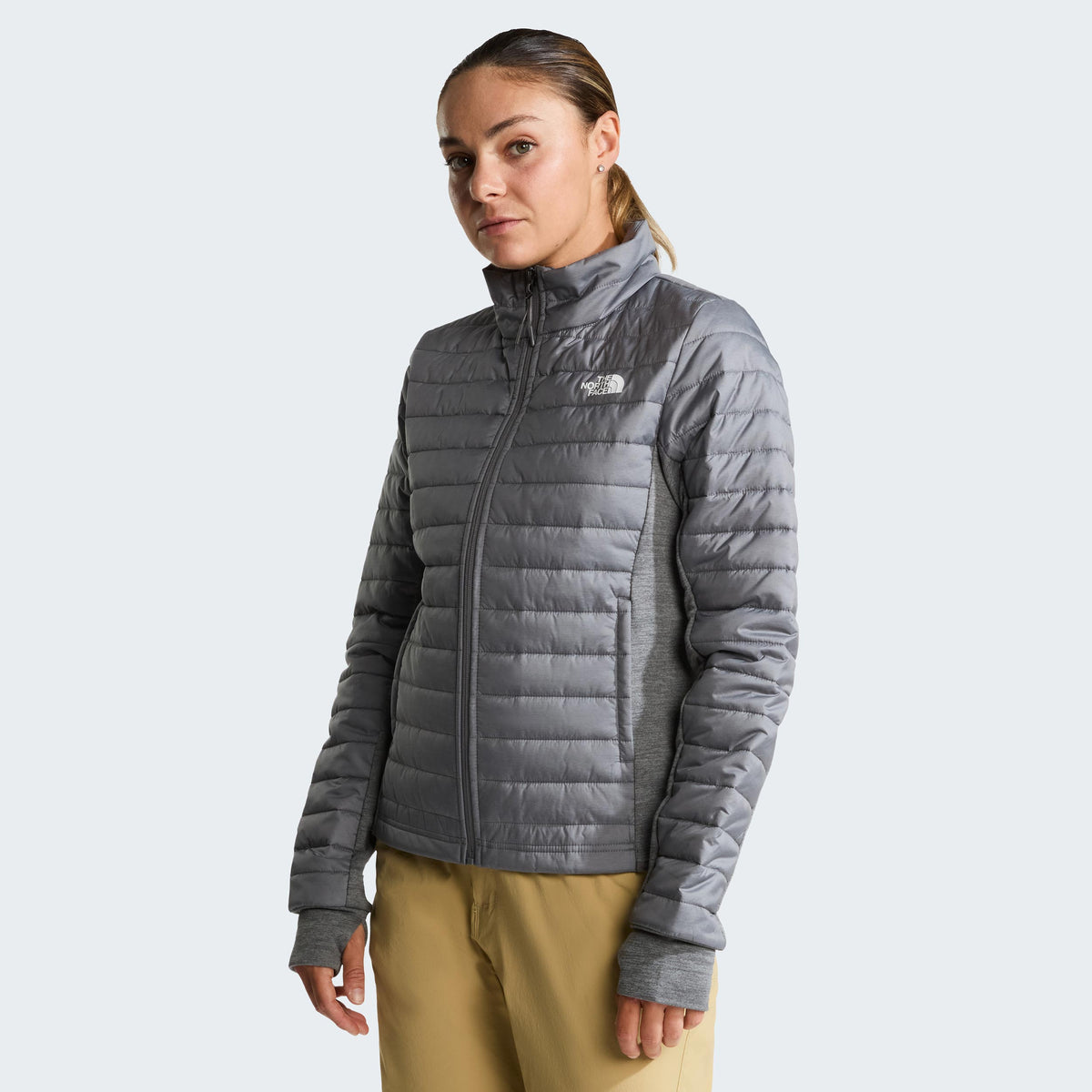 The North Face Canyonlands Hybrid Běžecká bunda Dámy - šedá