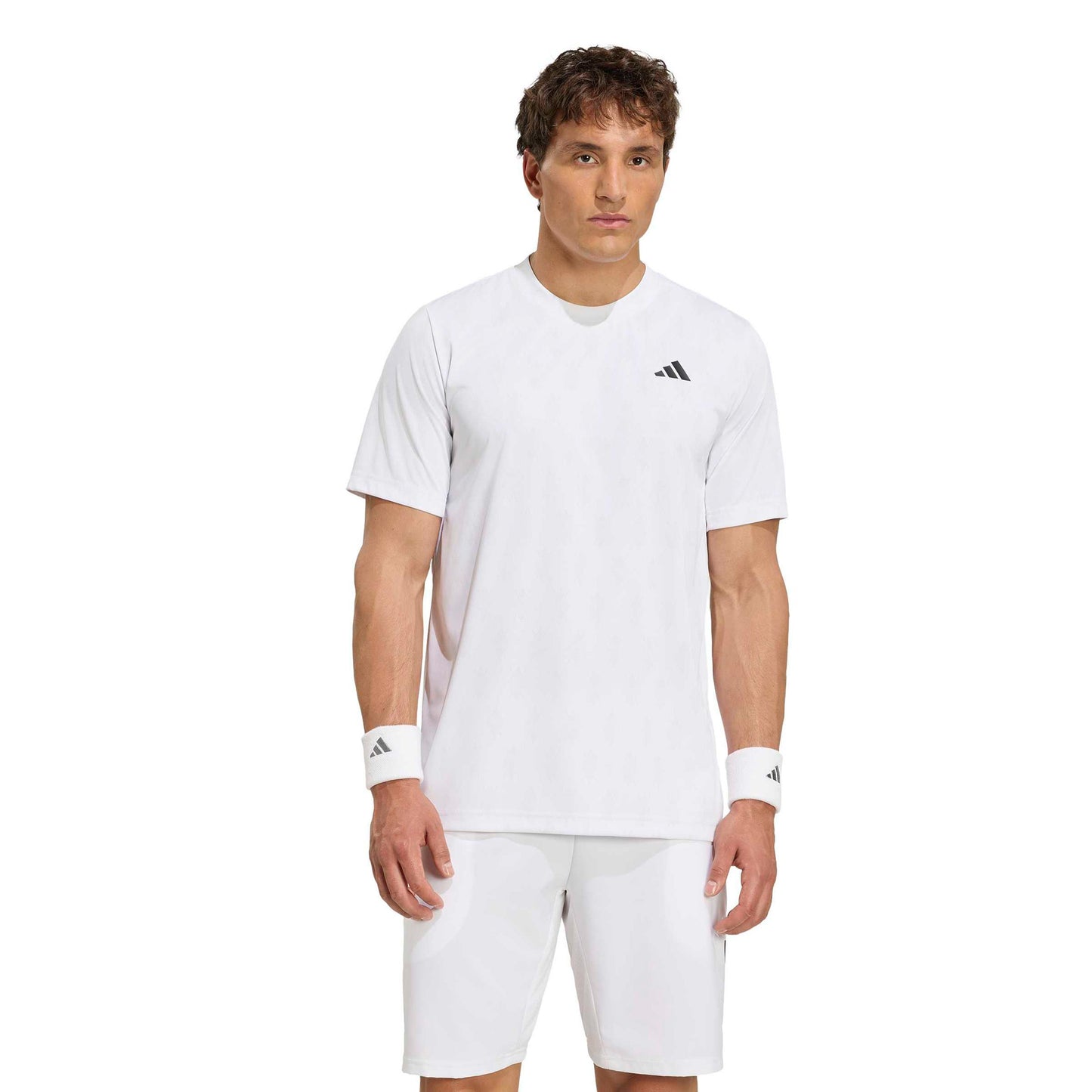 adidas Club Graphic Tričko Muži - bílá, světle šedá