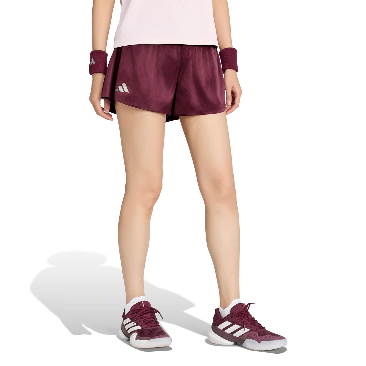 adidas Pro Šortky Dámy - červené víno