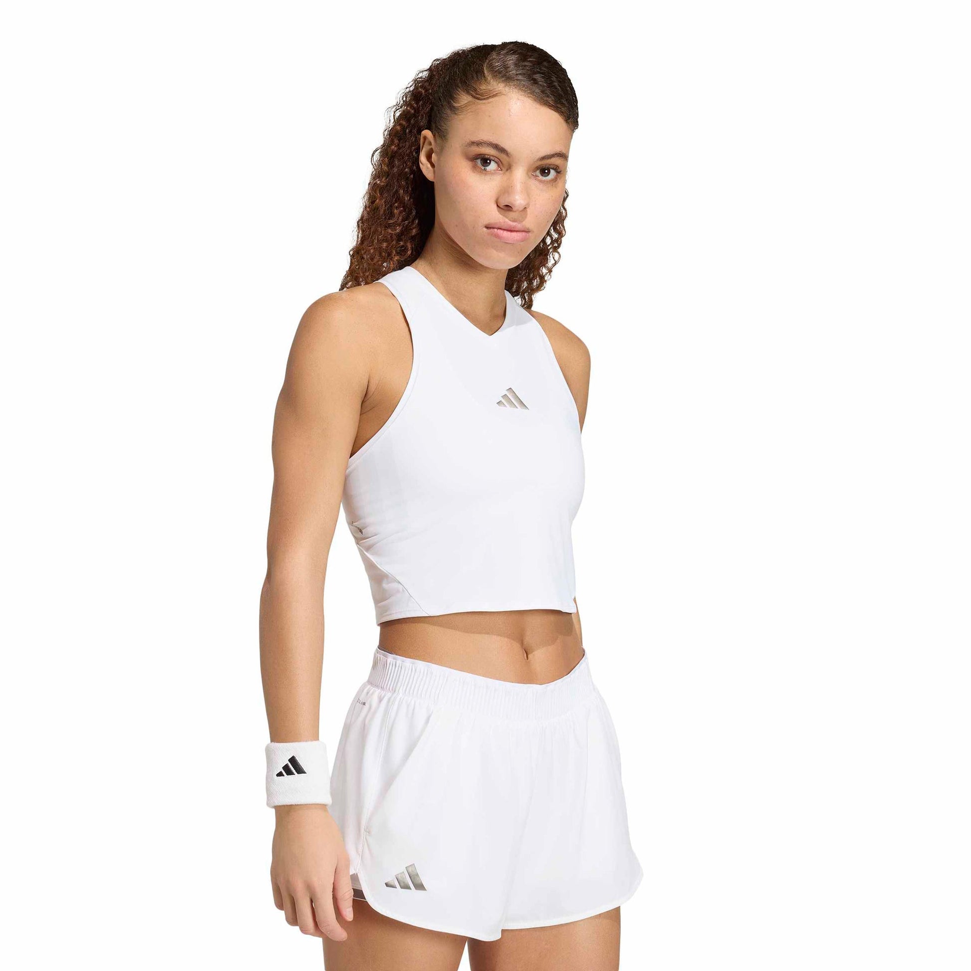 adidas Y- Pro Crop Sportovní tílko Dámy - bílá, černá
