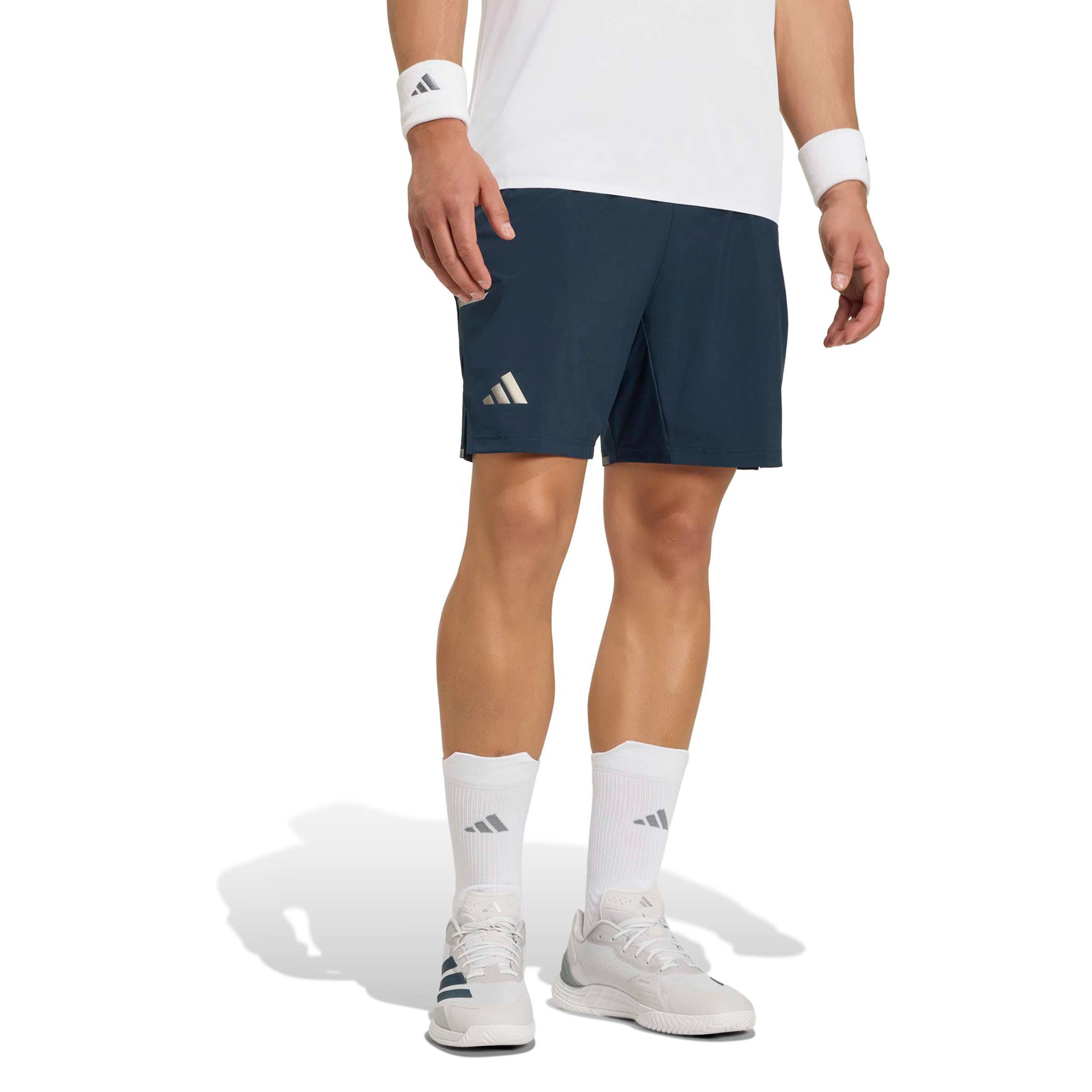 adidas 7Inch Short & Tight Šortky Muži - modro-šedá, stříbrná