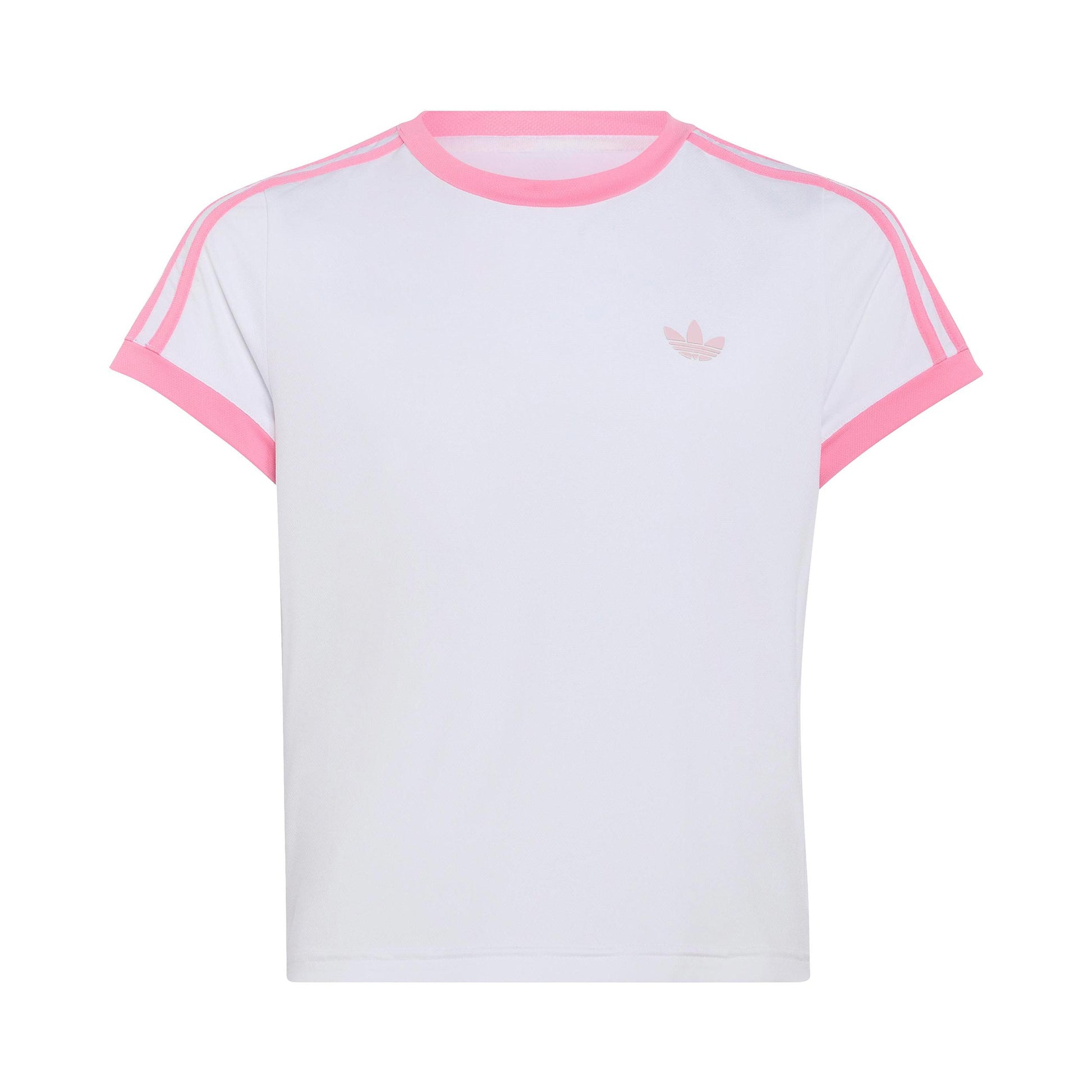 adidas Classics Tričko Děti - bílá, růžová