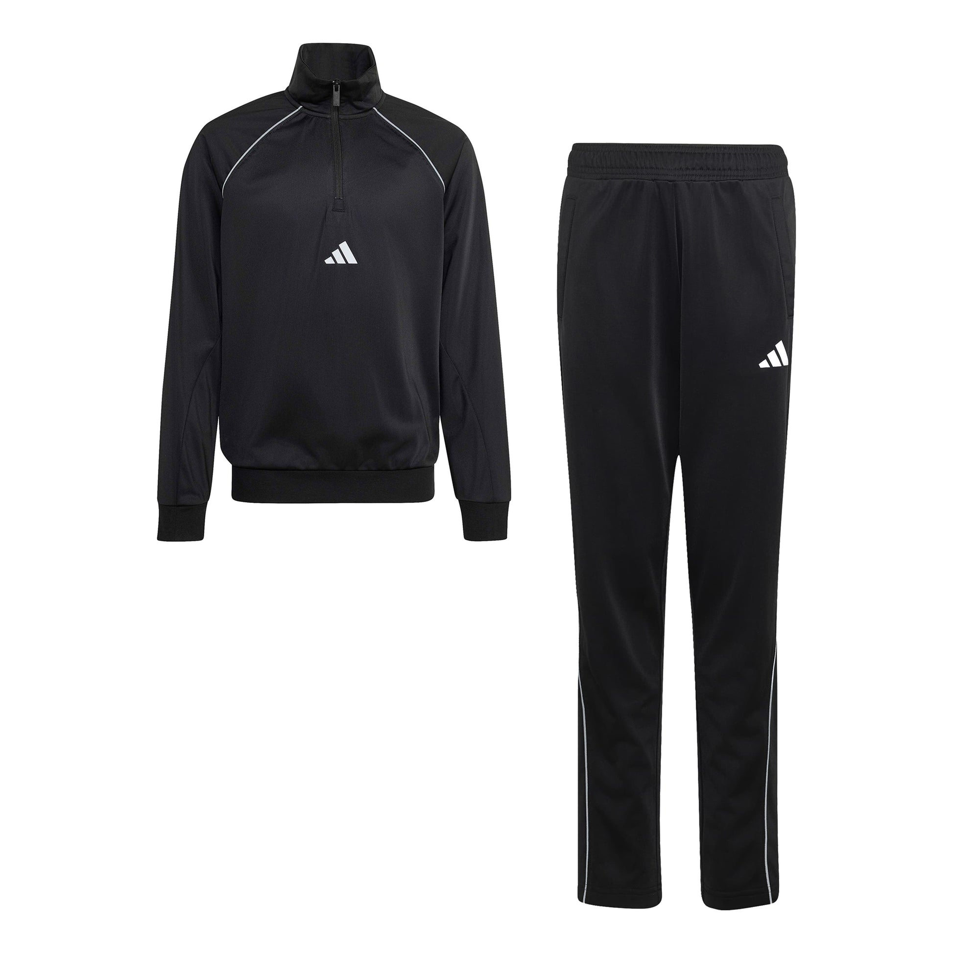 adidas VZTC Tréninkový souprava Děti - černá, stříbrná