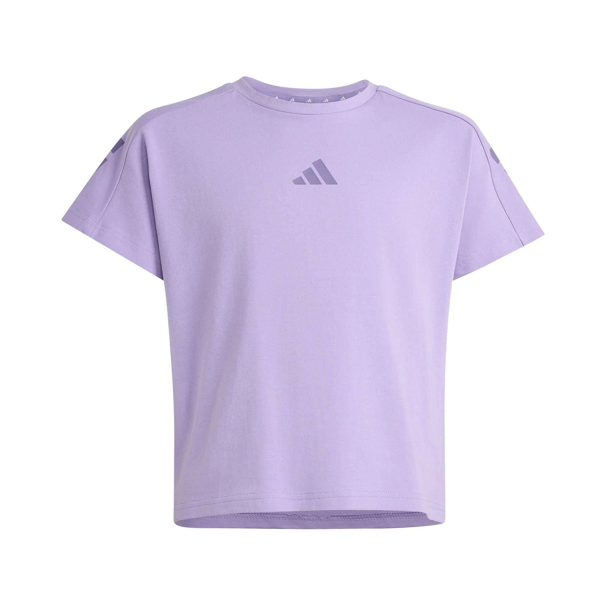 adidas Future Icons 3Stripes Tričko Děti - šeříková