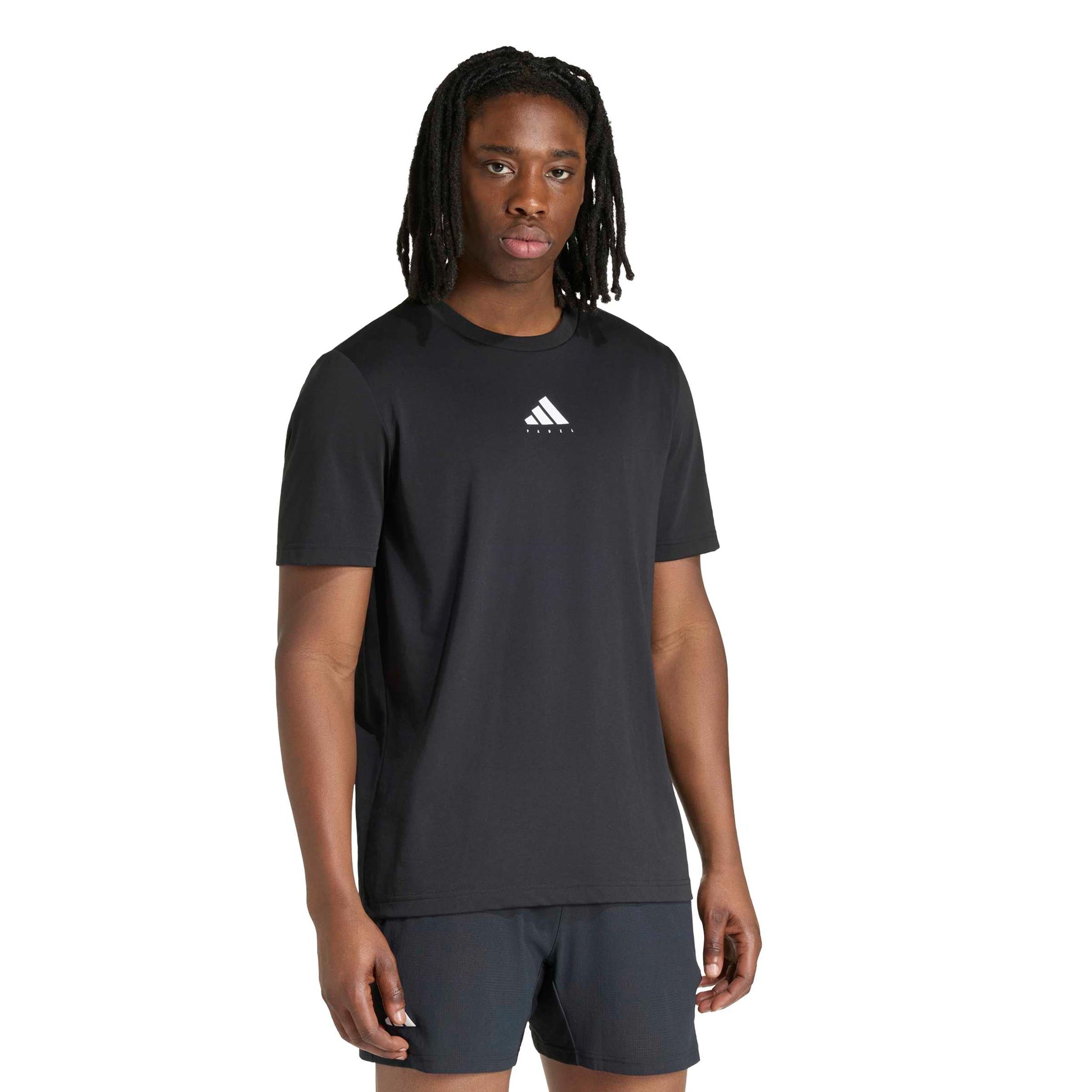 adidas Cat Graphic Tričko Muži - černá, bílá