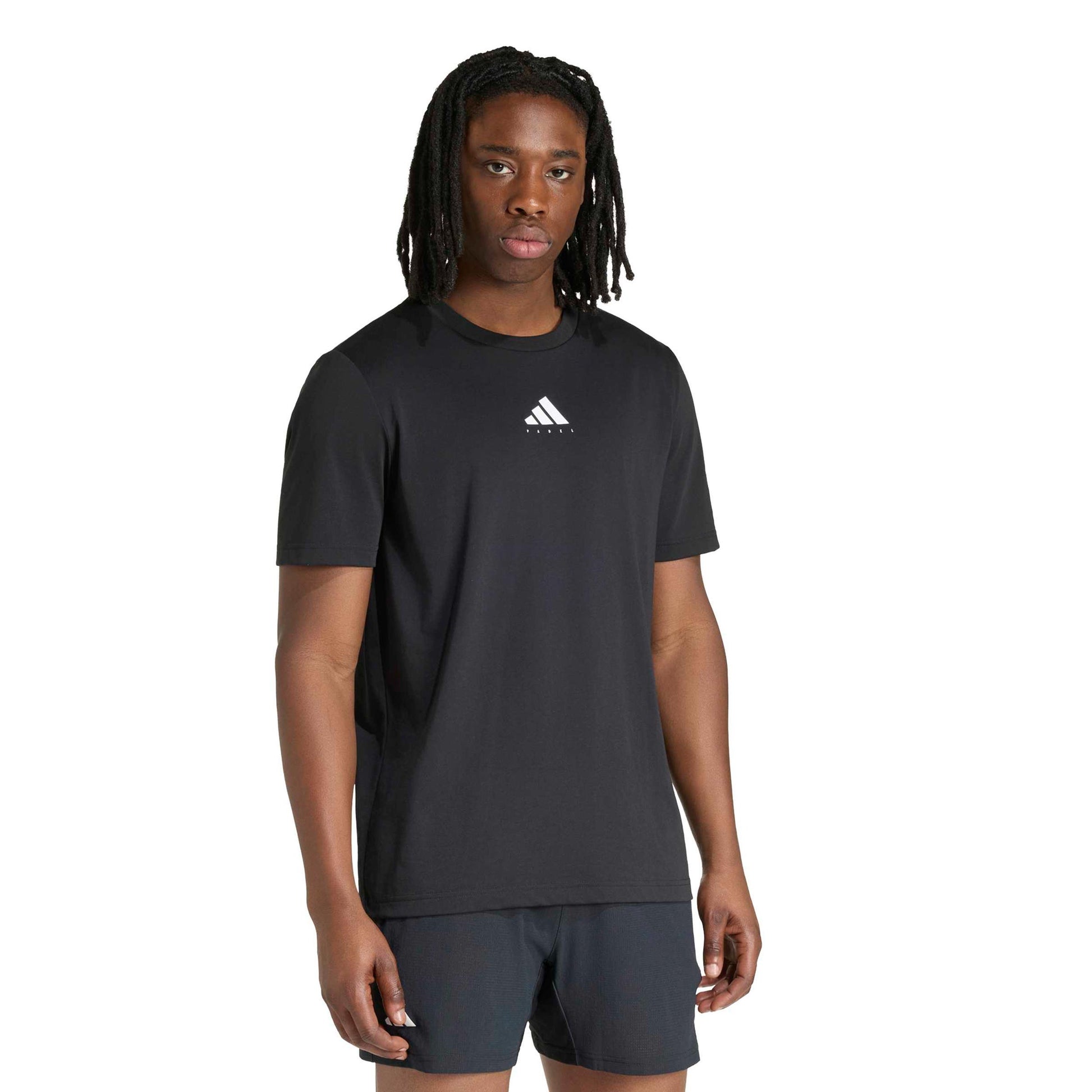 adidas Cat Graphic Tričko Muži - černá, bílá