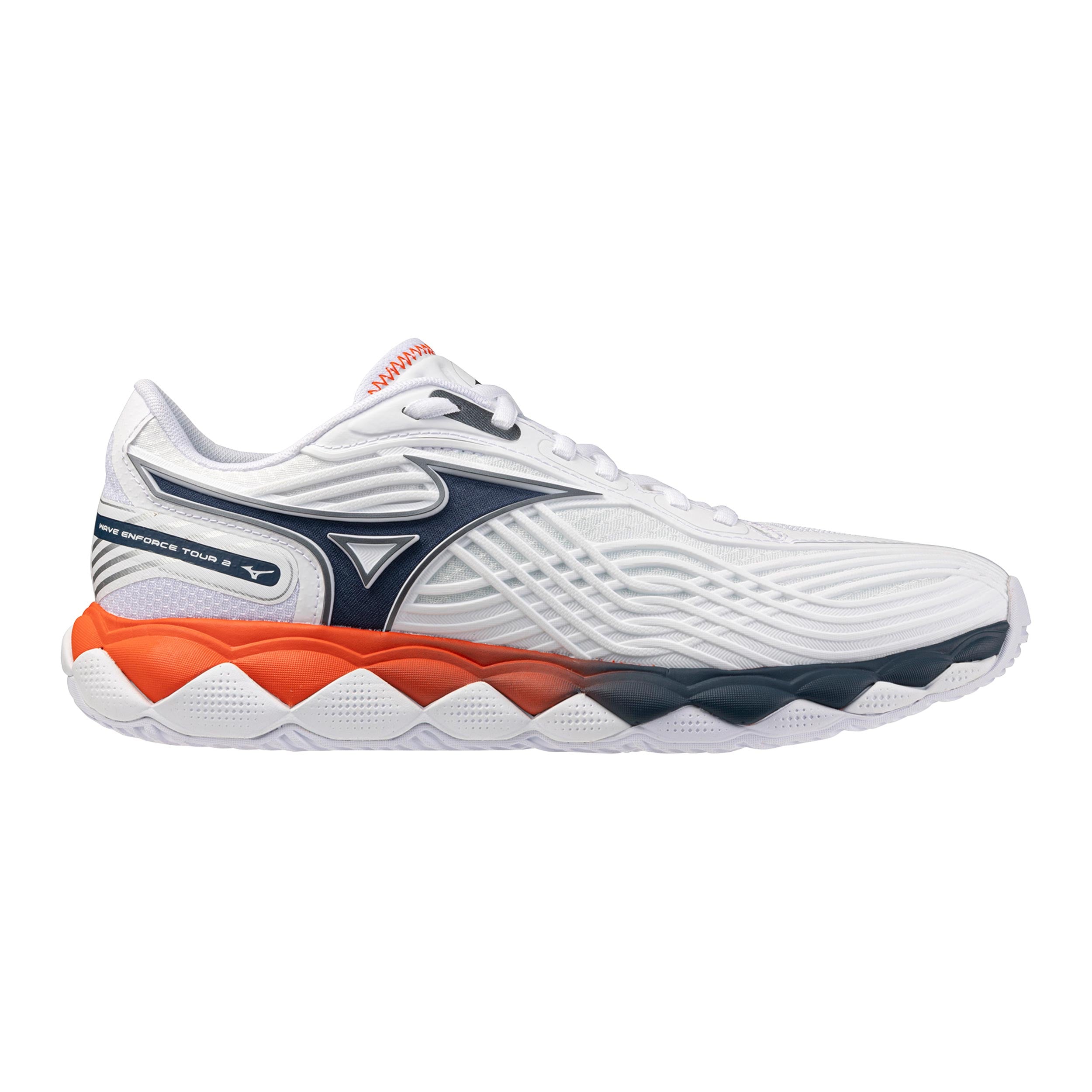 Mizuno Wave Enforce Tour 2 Obuv na všechny povrchy Muži - bílá, modrá