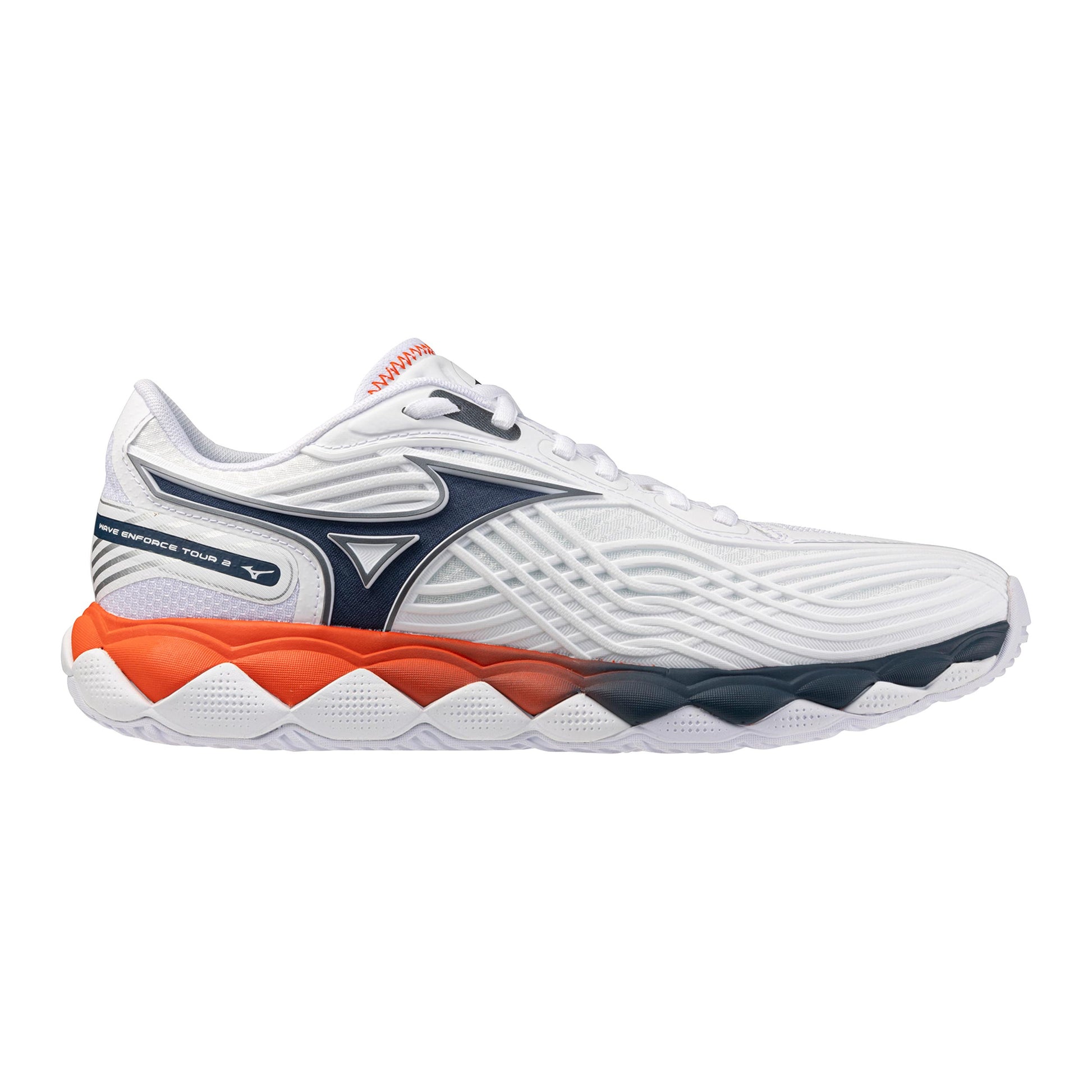 Mizuno Wave Enforce Tour 2 Obuv na všechny povrchy Muži - bílá, modrá