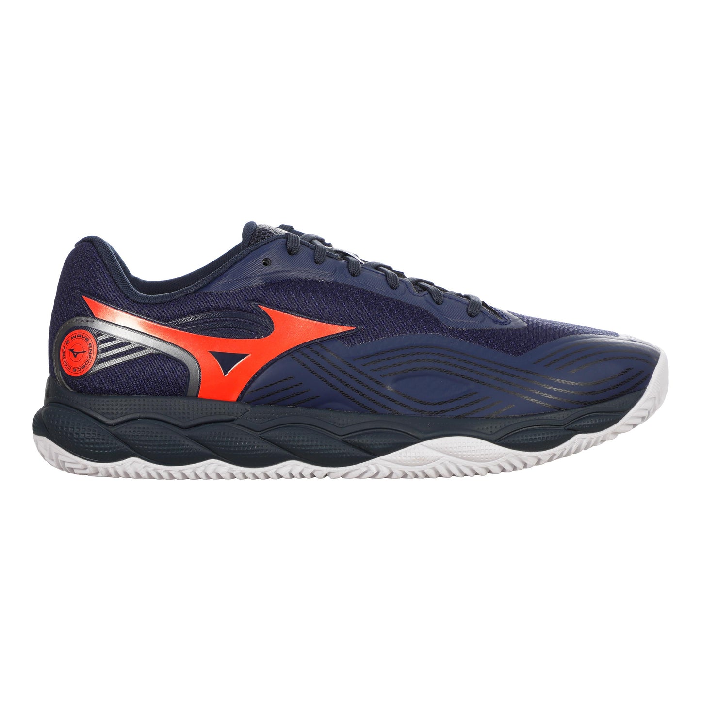 Mizuno Wave Enforce Court 2 Obuv na antuku Muži - tmavě modrá, oranžová
