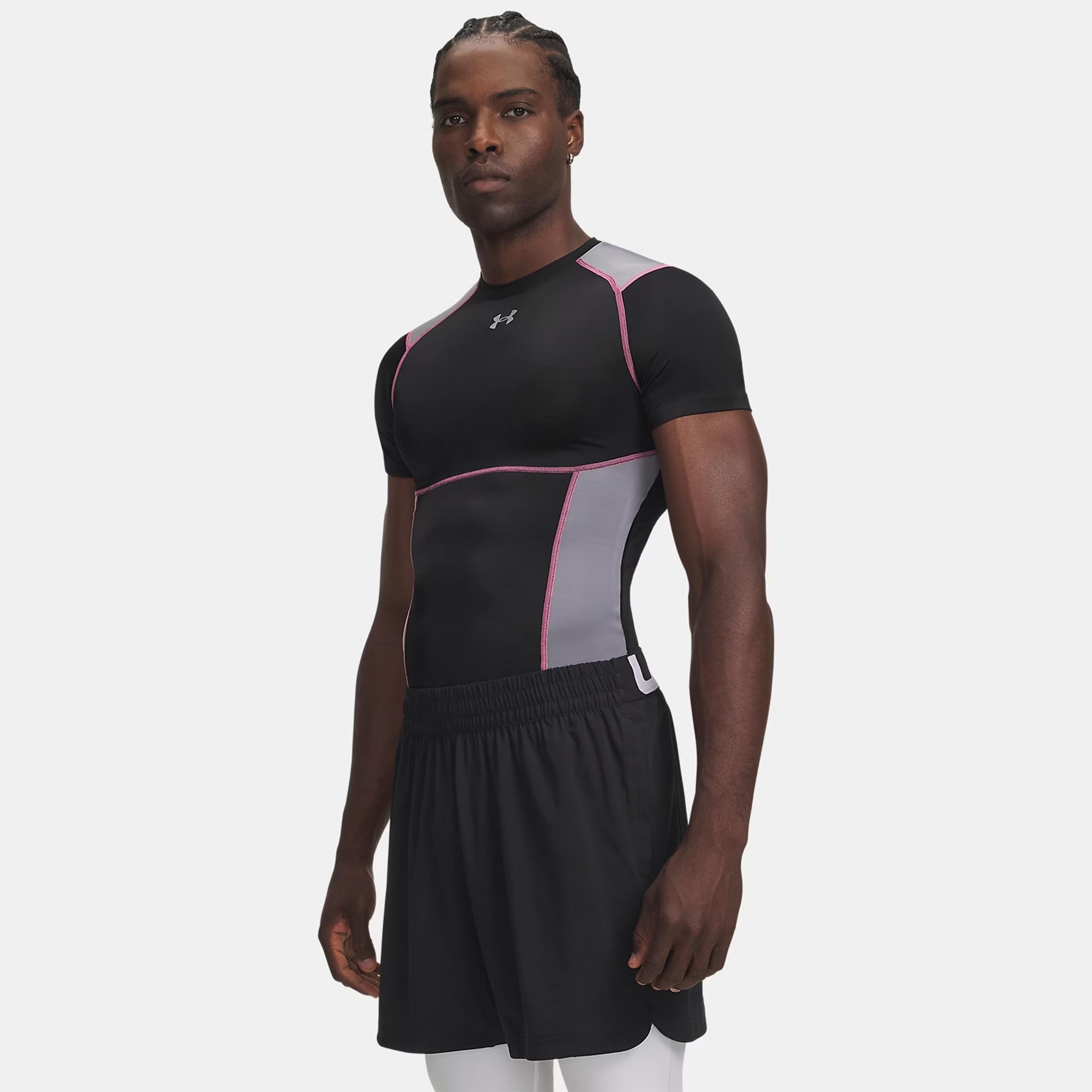 Under Armour Vanish Seamless Tričko Muži - černá, stříbrná