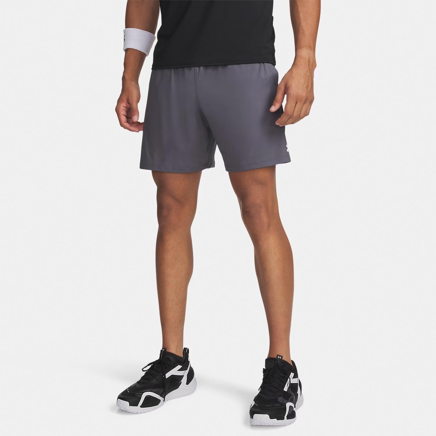 Under Armour Tech Vent 7in   Šortky Muži - šedá, bílá