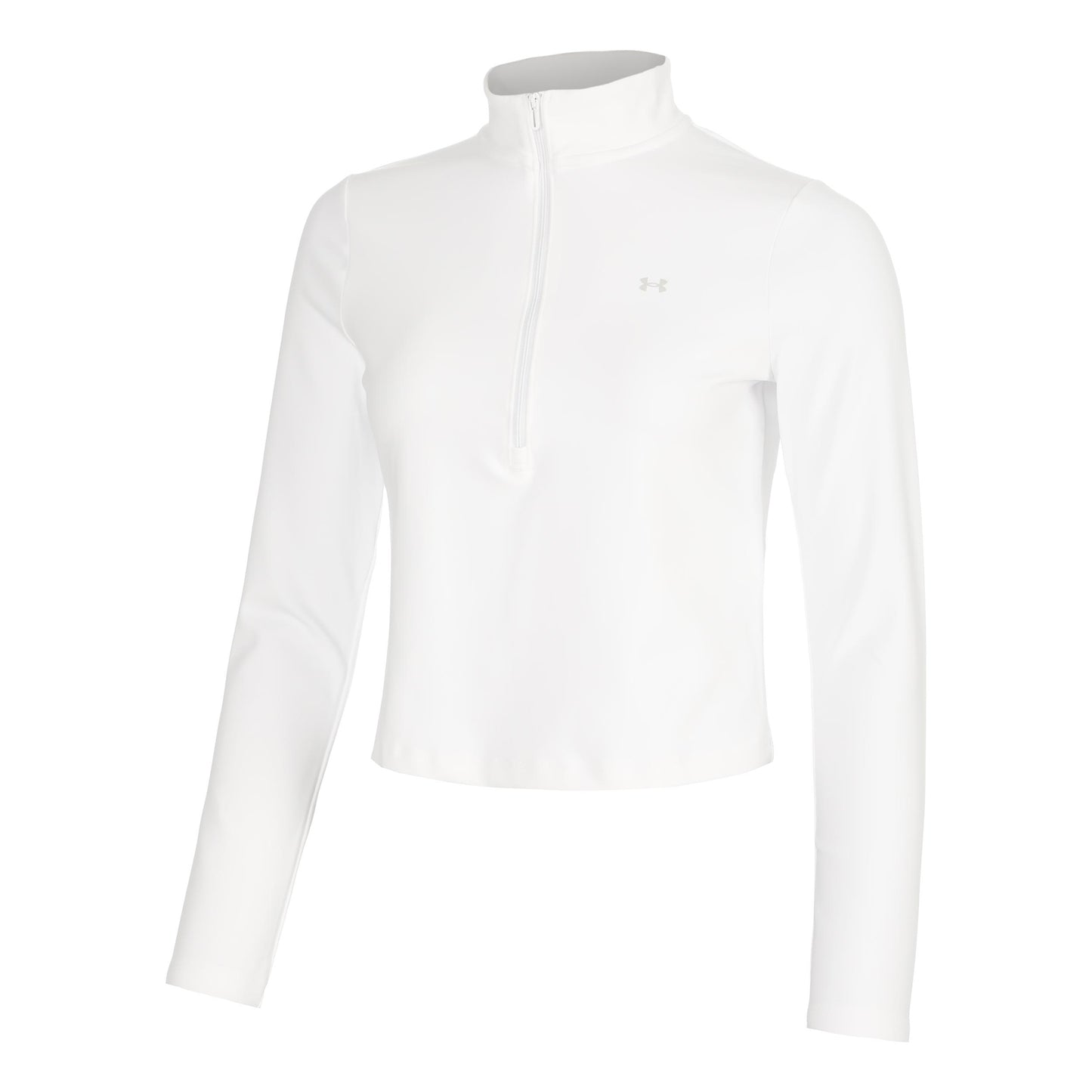 Under Armour Motion 1/2 Zip S dlouhým rukávem Dámy - bílá, světle šedá