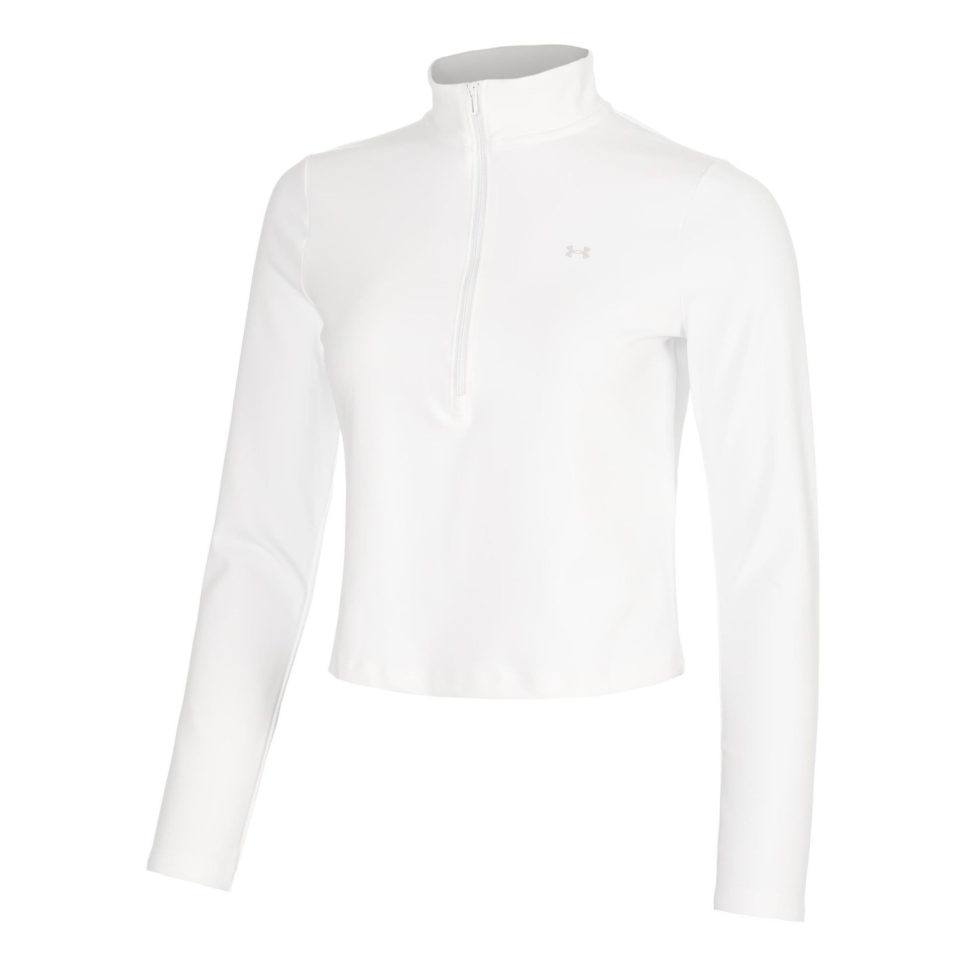 Under Armour Motion 1/2 Zip S dlouhým rukávem Dámy - bílá, světle šedá