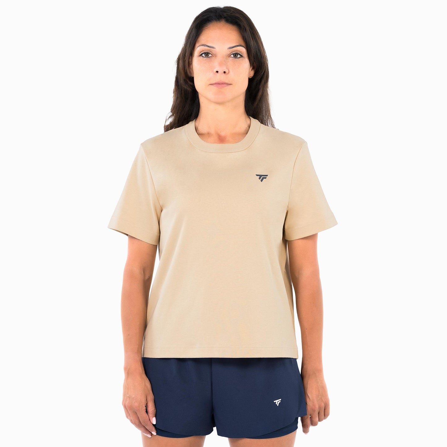Tecnifibre Graphic Tričko Dámy - béžová