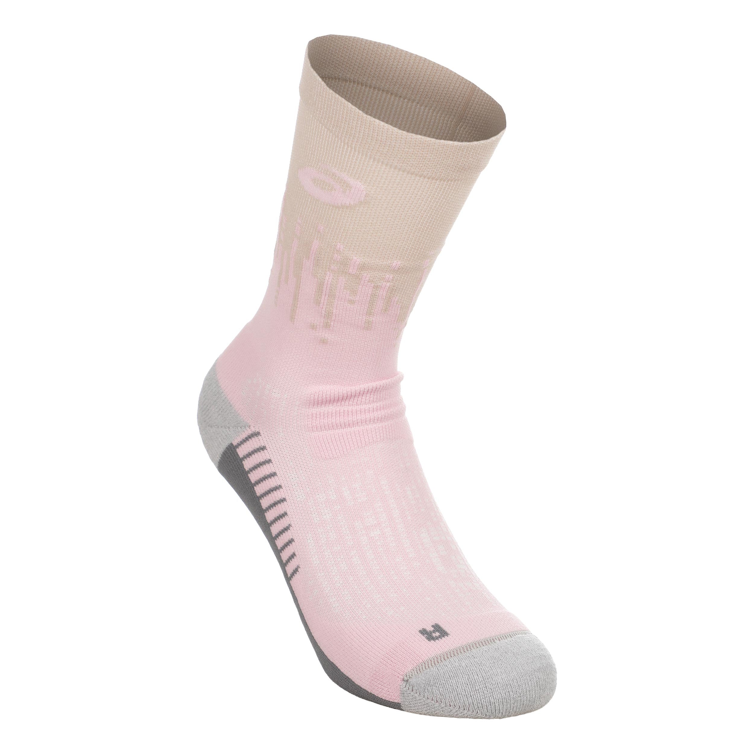 ASICS Performance Crew  Running socks - růžová, krémová
