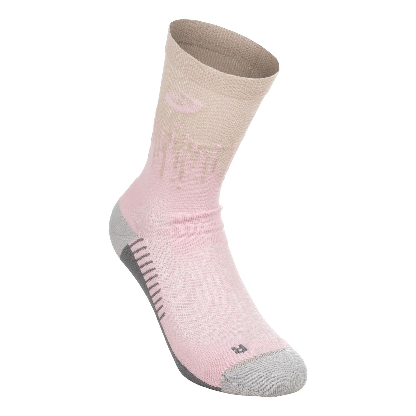 ASICS Performance Crew  Running socks - růžová, krémová