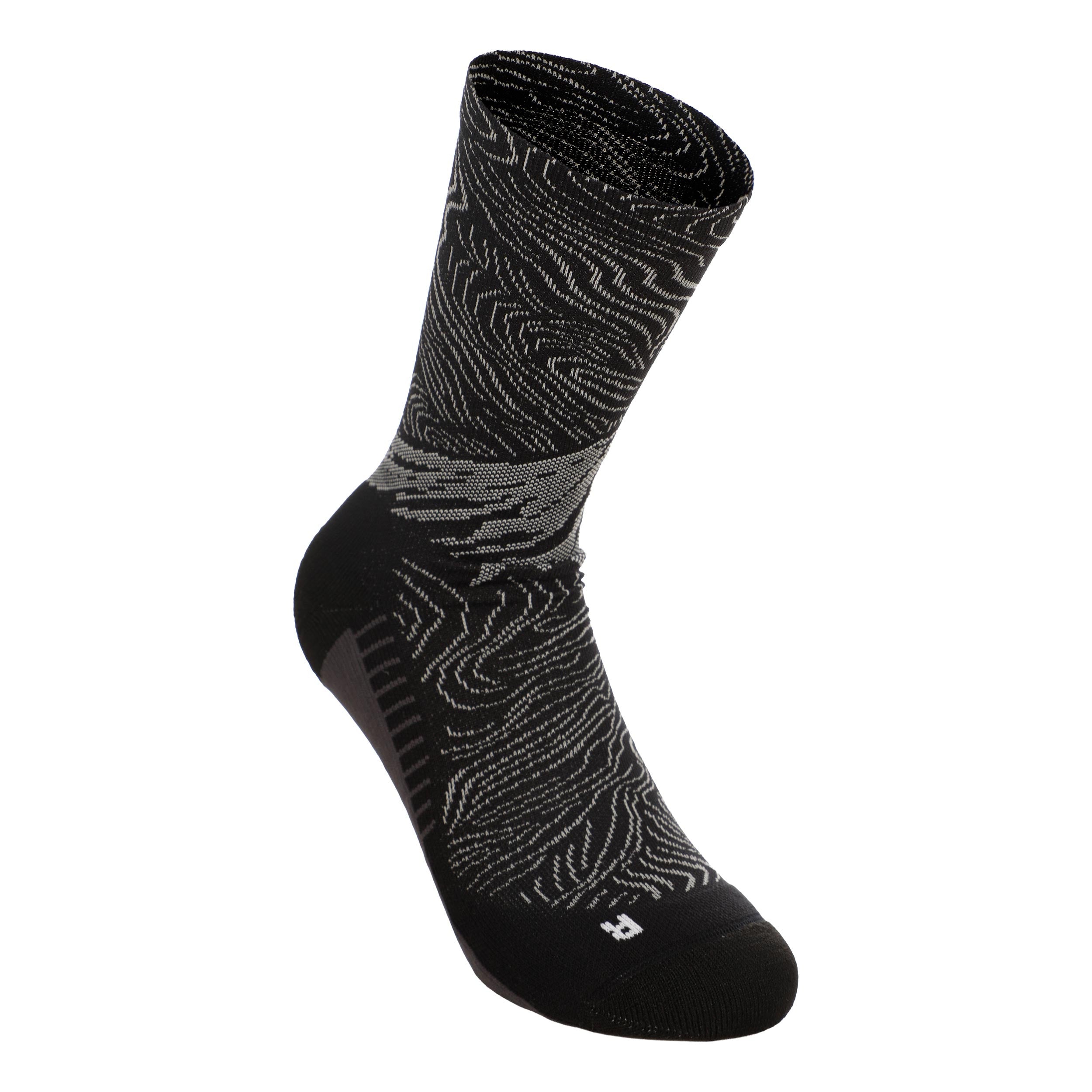 ASICS Fujitrail Graphic Crew  Running socks - černá, šedá