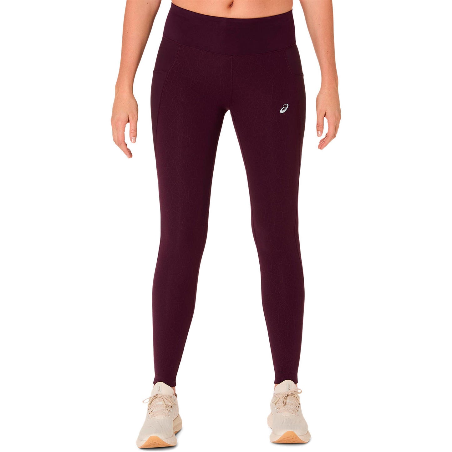 ASICS Nagino  Bežecké pančuchy - červené víno